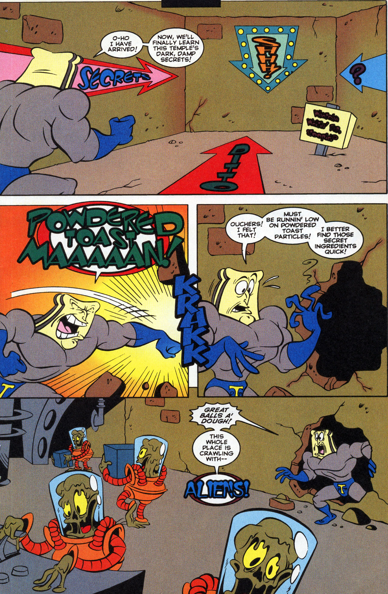 Read online The Ren & Stimpy Show Special: Powdered Toastman's Cereal Serial comic -  Issue # Full - 34