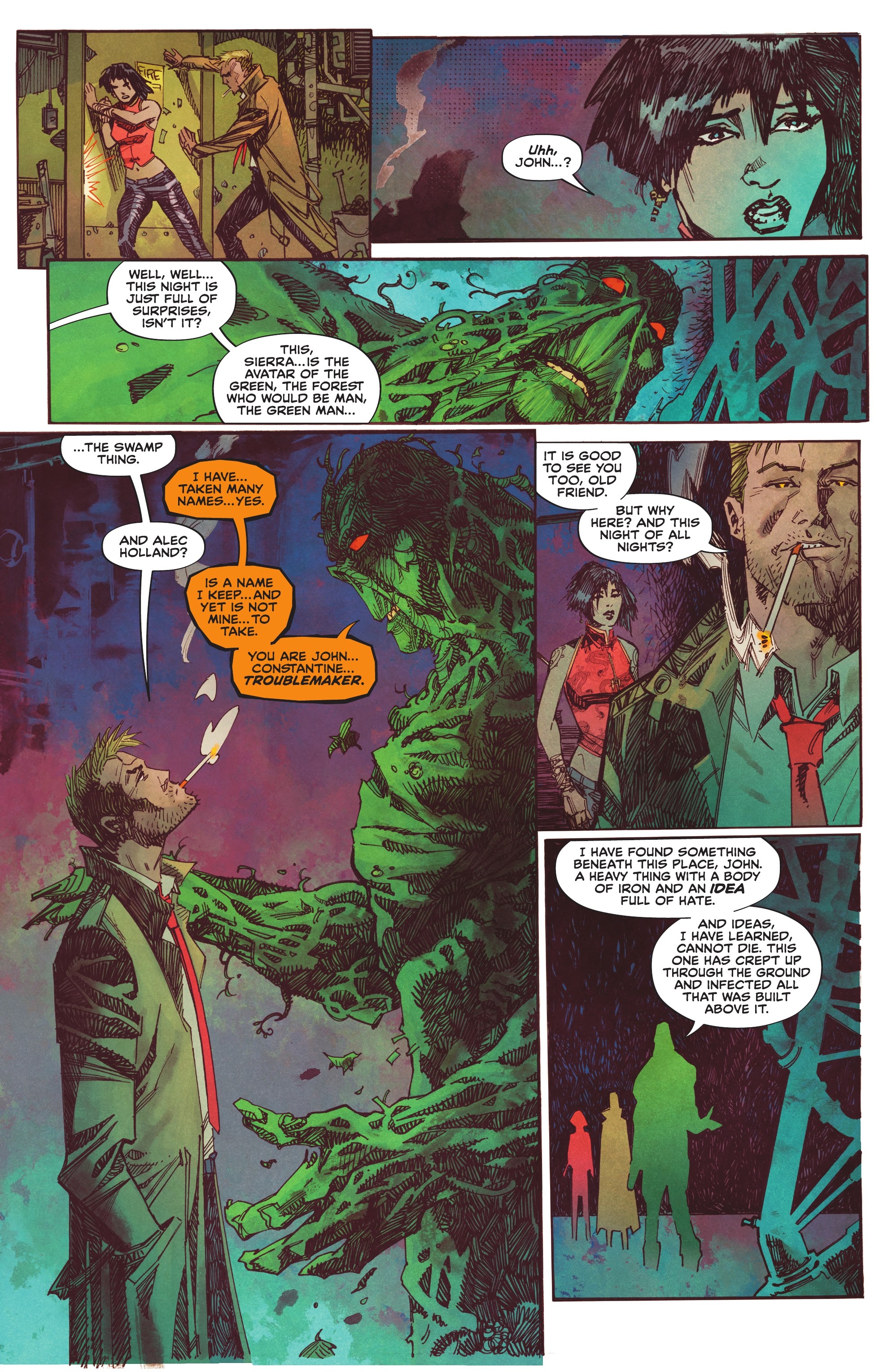 Read online The Swamp Thing comic -  Issue #5 - 14
