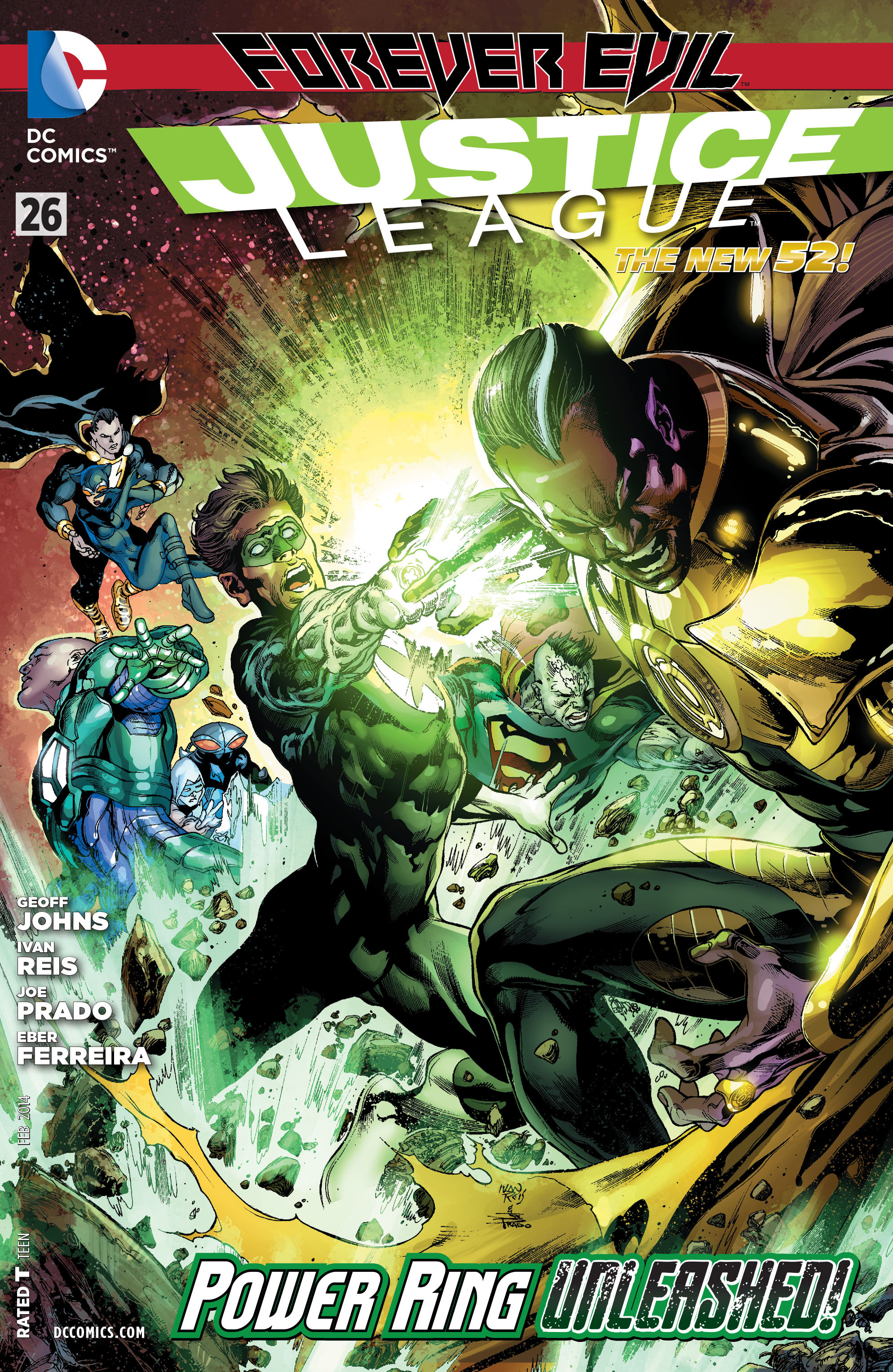Read online Justice League (2011) comic -  Issue #26 - 1