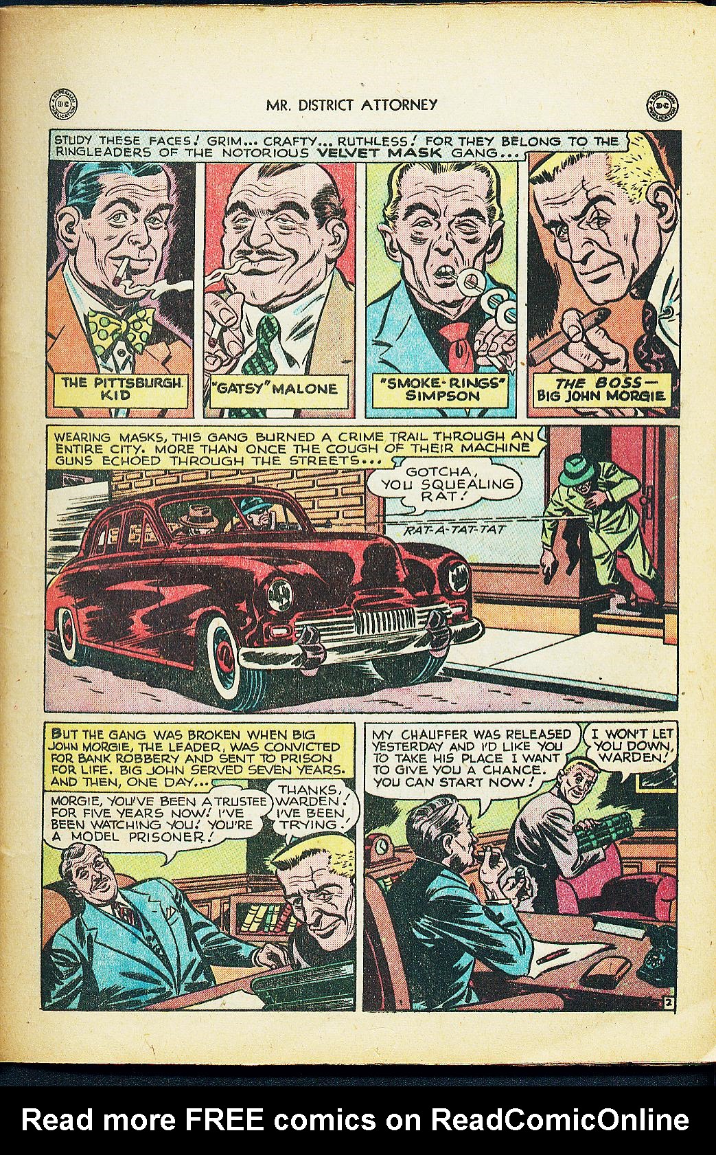 Read online Mr. District Attorney comic -  Issue #1 - 13