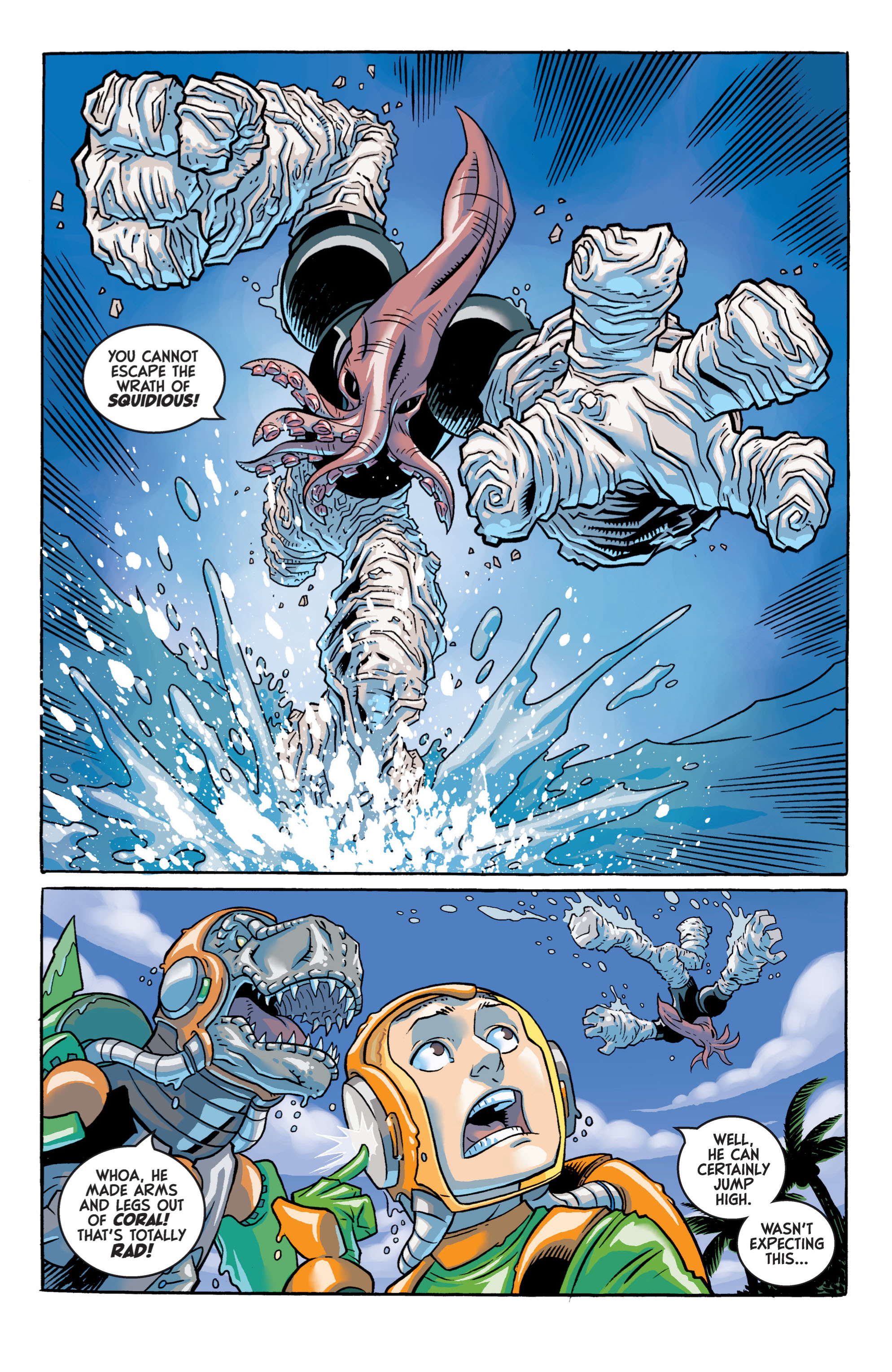 Read online Super Dinosaur (2011) comic -  Issue #6 - 8