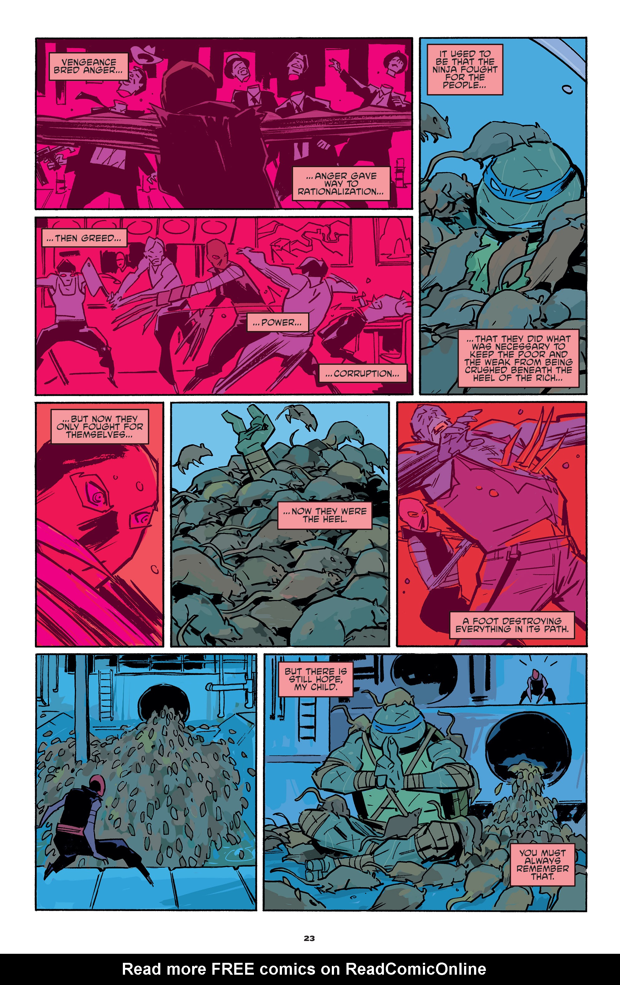 Read online Teenage Mutant Ninja Turtles Universe comic -  Issue #9 - 24