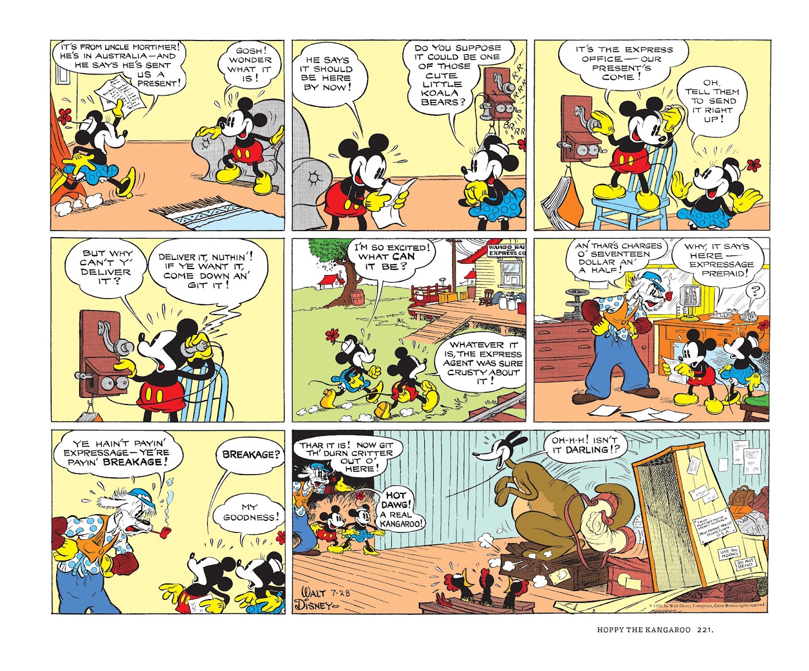 Walt Disney's Mickey Mouse Color Sundays issue TPB 1 (Part 3) - Page 21