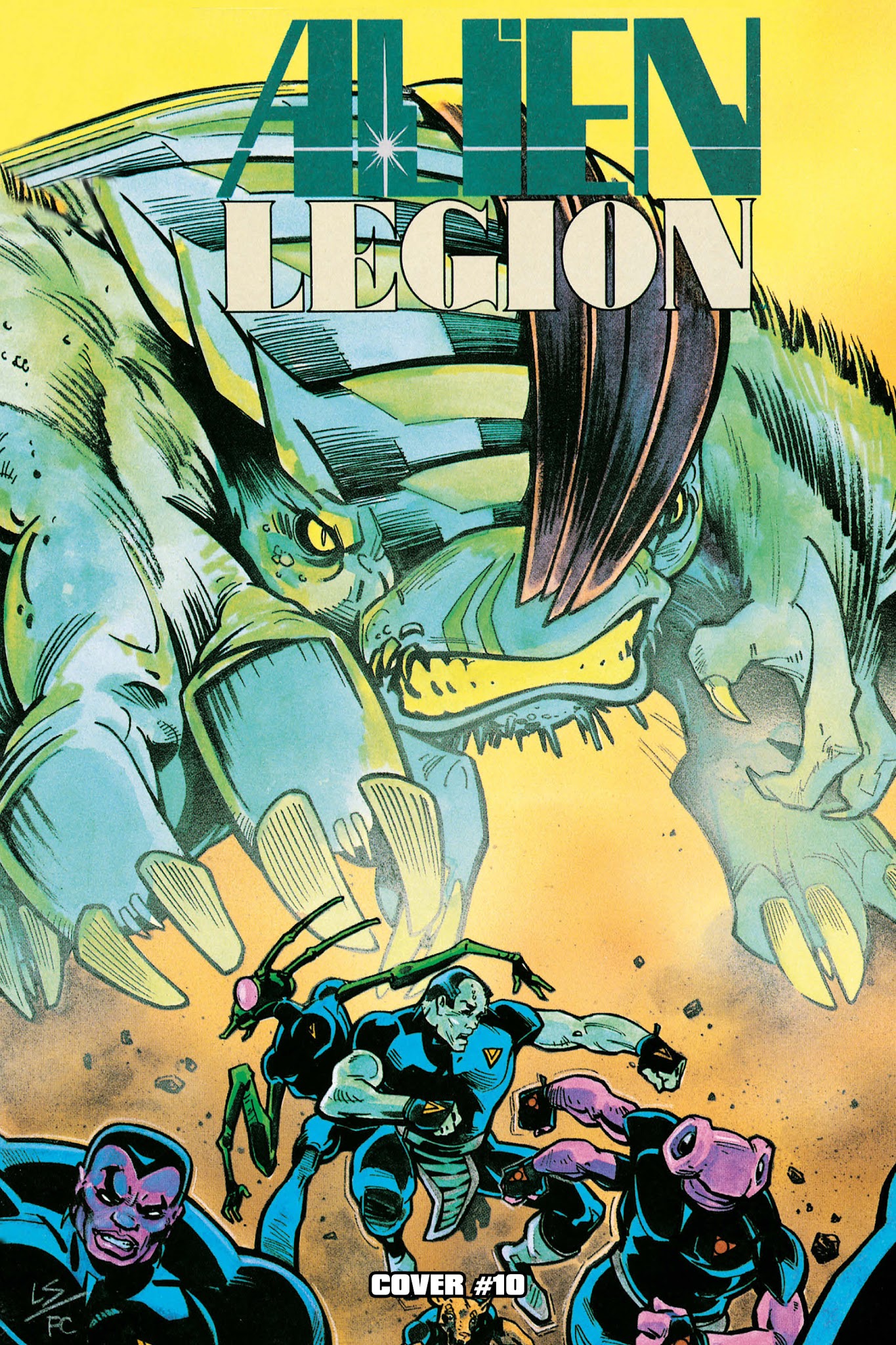 Read online Alien Legion: Dead and Buried comic -  Issue # TPB - 319