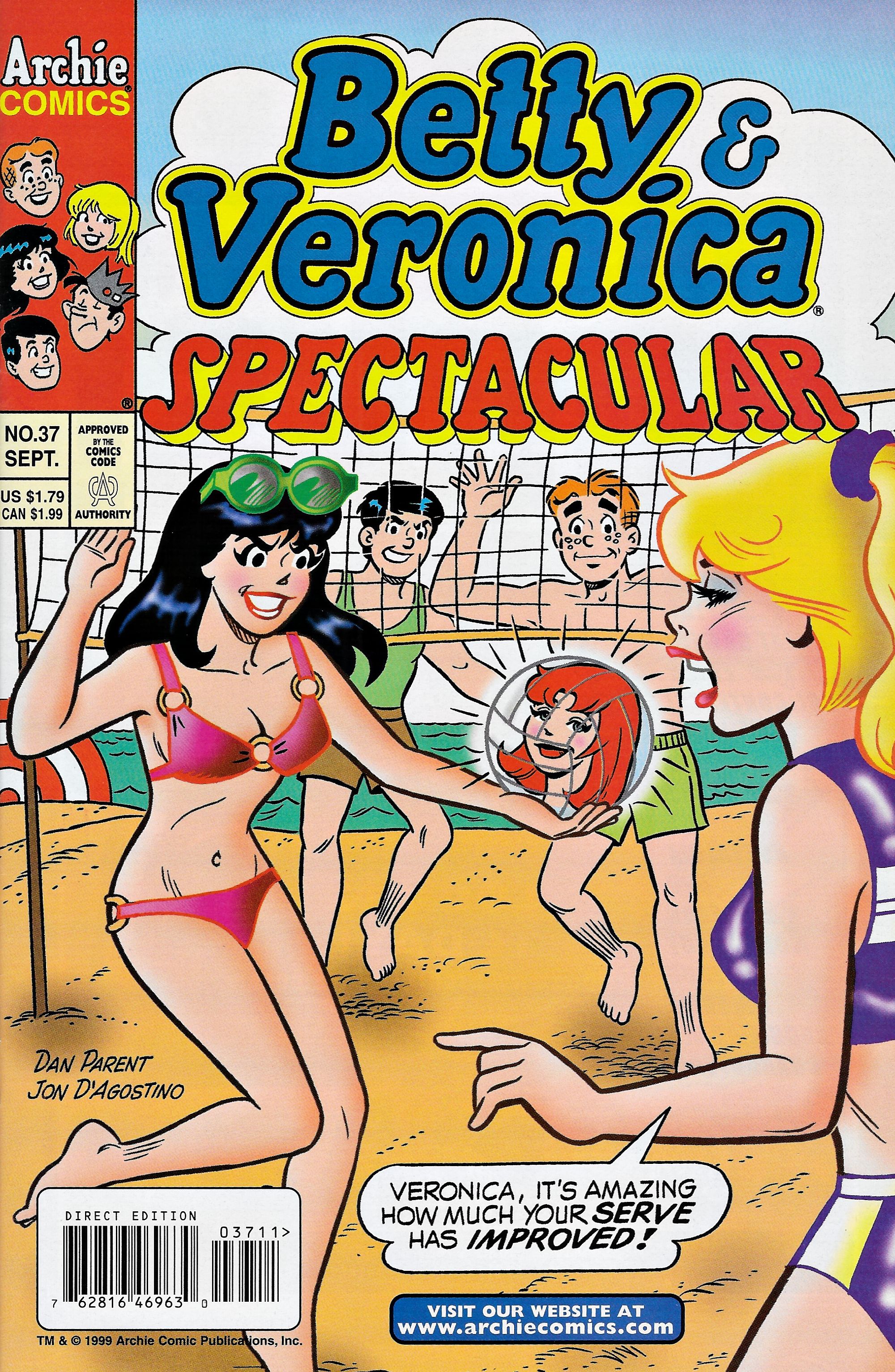 Read online Betty & Veronica Spectacular comic -  Issue #37 - 1