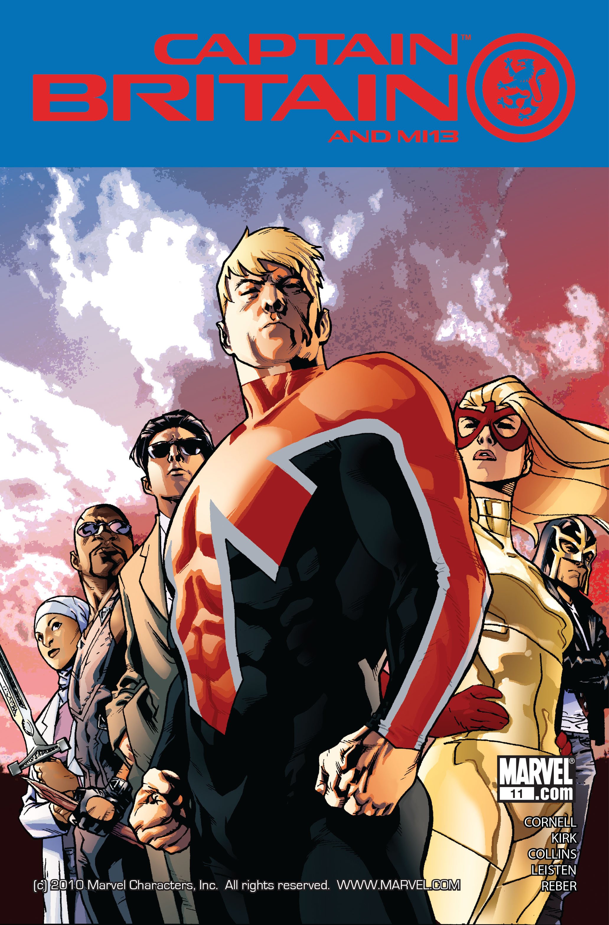 Read online Captain Britain and MI13 comic -  Issue #11 - 1