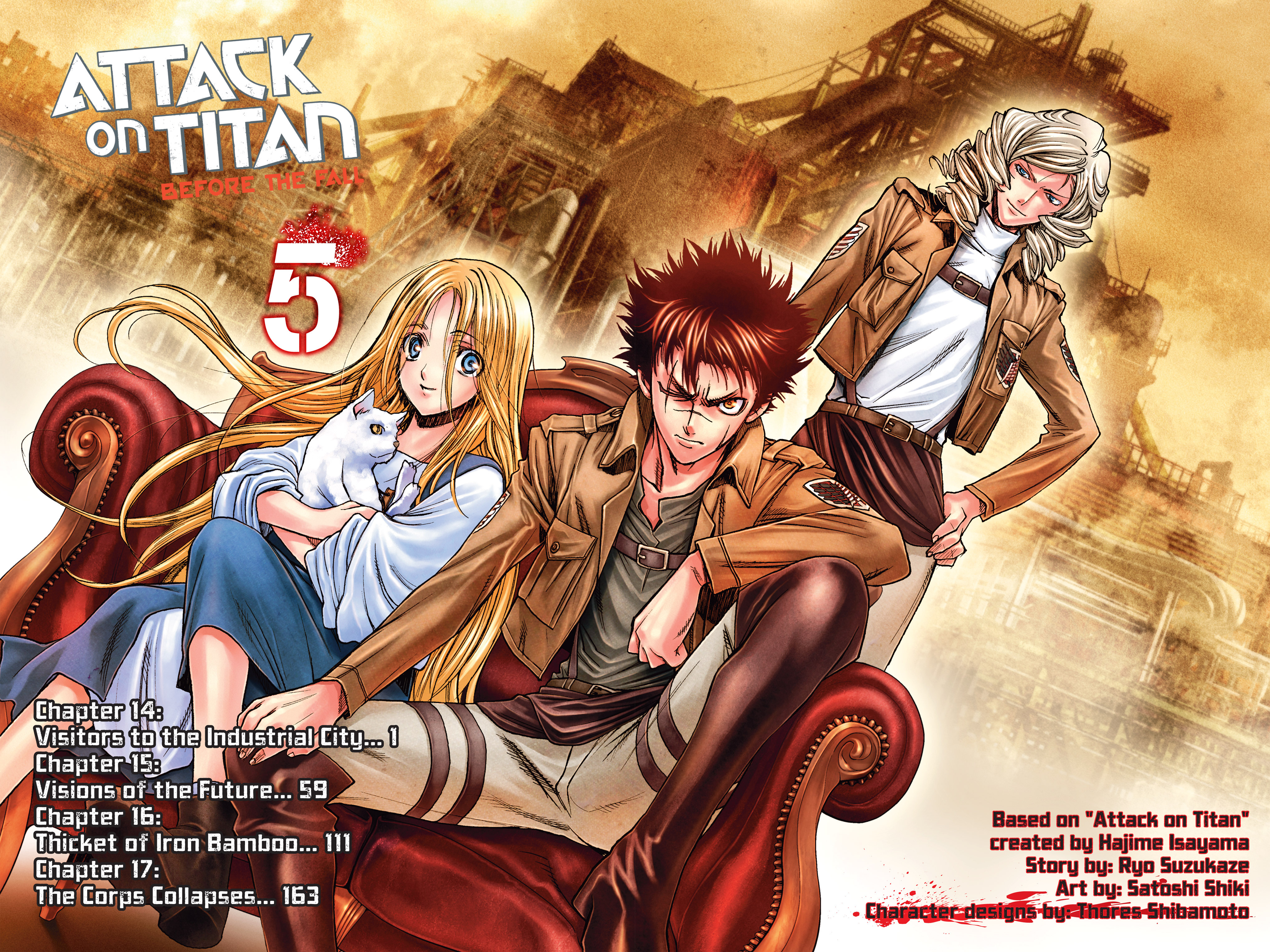 Read online Attack on Titan: Before the Fall comic -  Issue #5 - 4