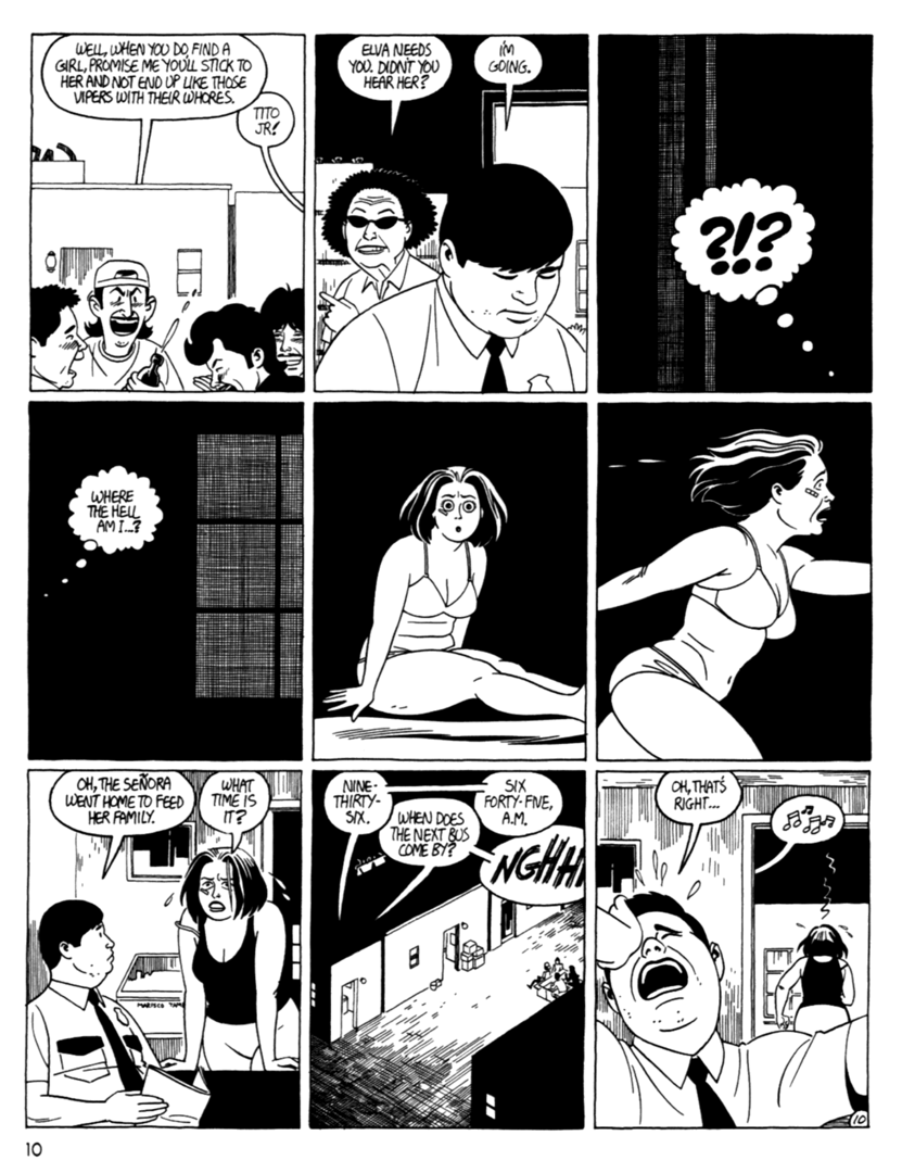 Read online Love and Rockets (1982) comic -  Issue #40 - 12