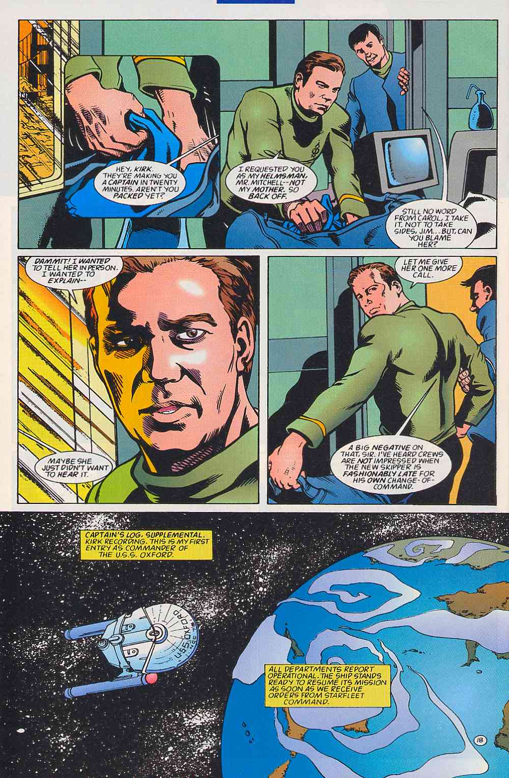 Read online Star Trek (1989) comic -  Issue #74 - 19