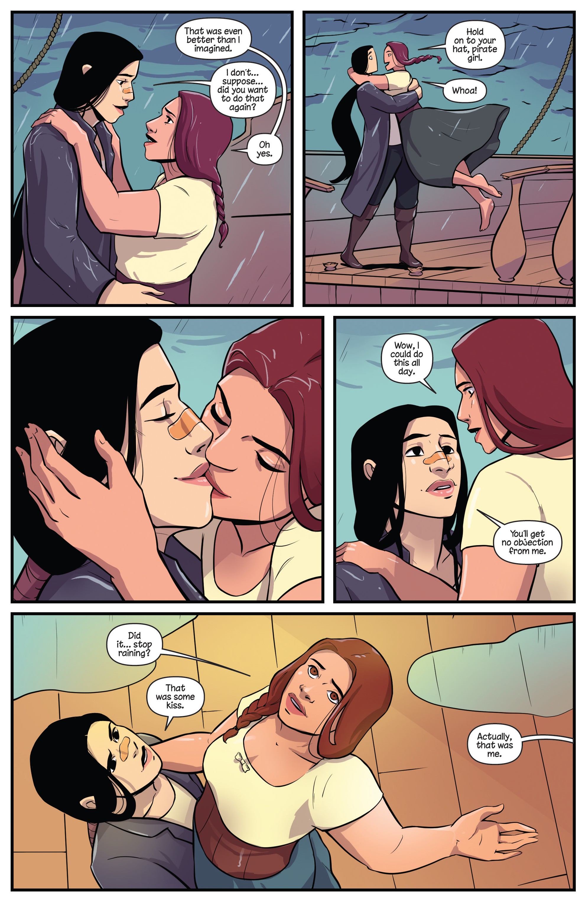 Read online Princeless Raven Year Two: Love and Revenge comic -  Issue # _TPB Get Lost Together - 107