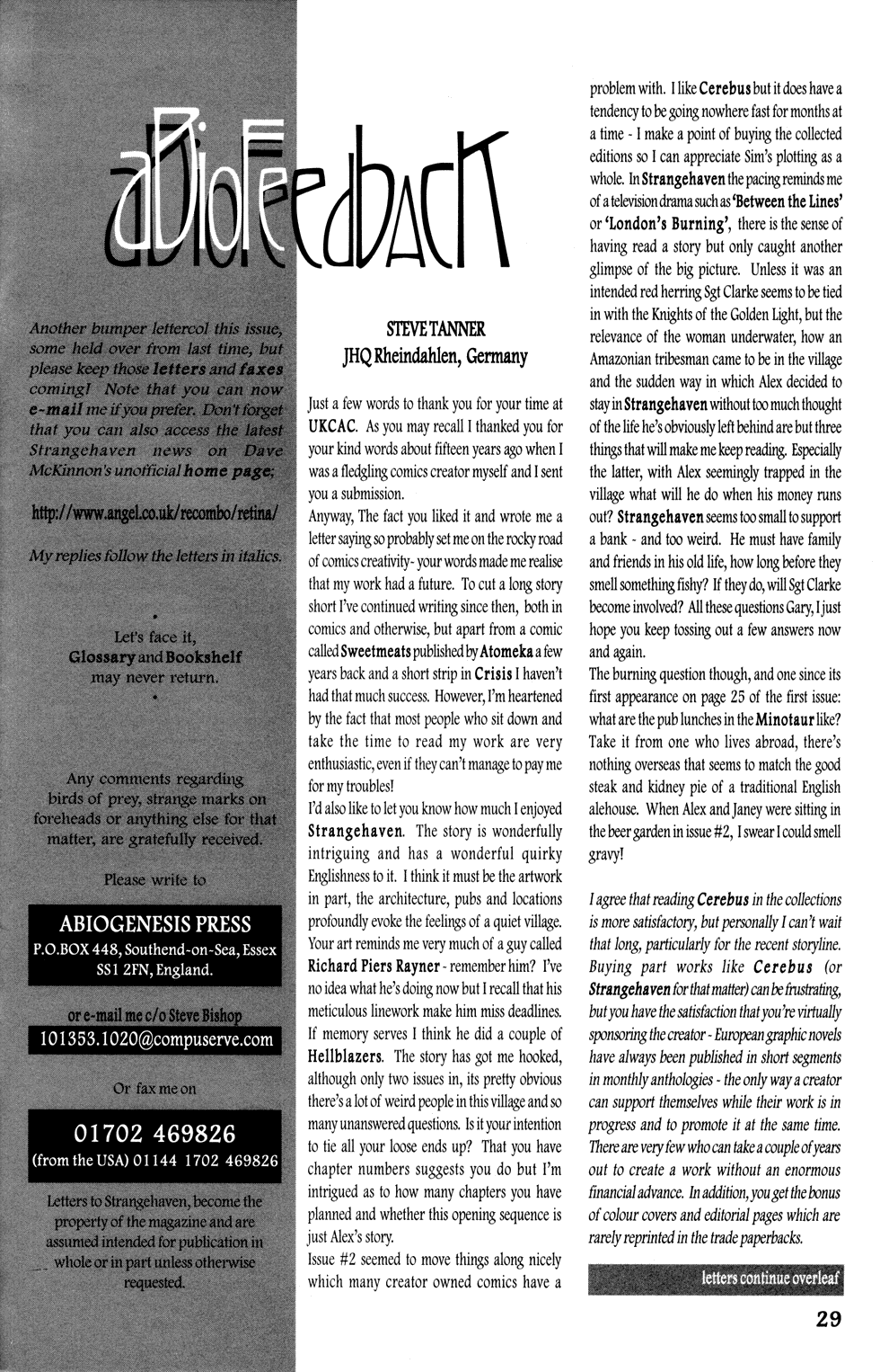Read online Strangehaven comic -  Issue #4 - 28