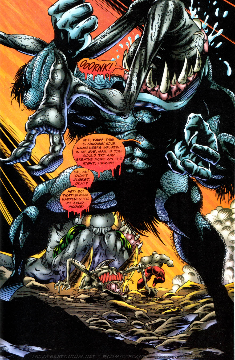 Read online Violator vs. Badrock comic -  Issue #3 - 21