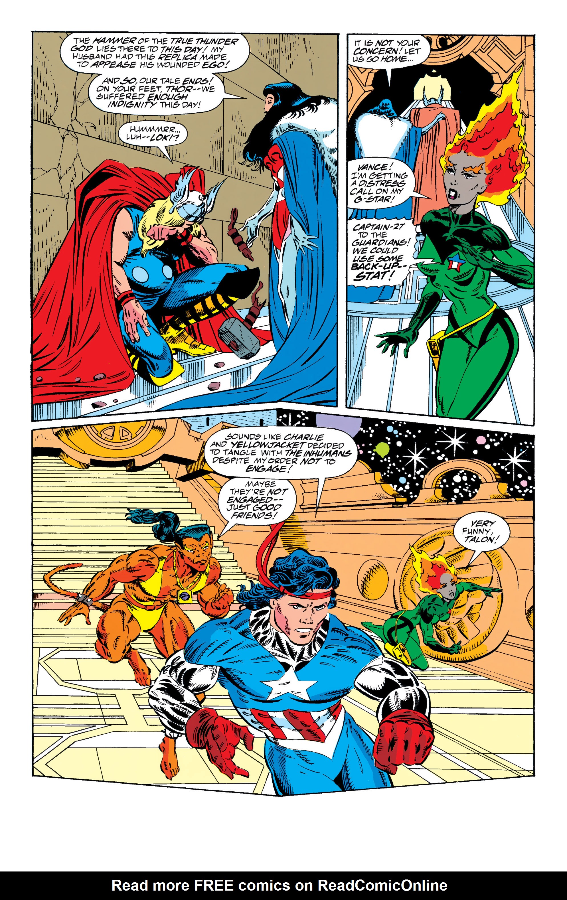 Read online Guardians of the Galaxy (1990) comic -  Issue # _TPB In The Year 3000 2 (Part 1) - 61