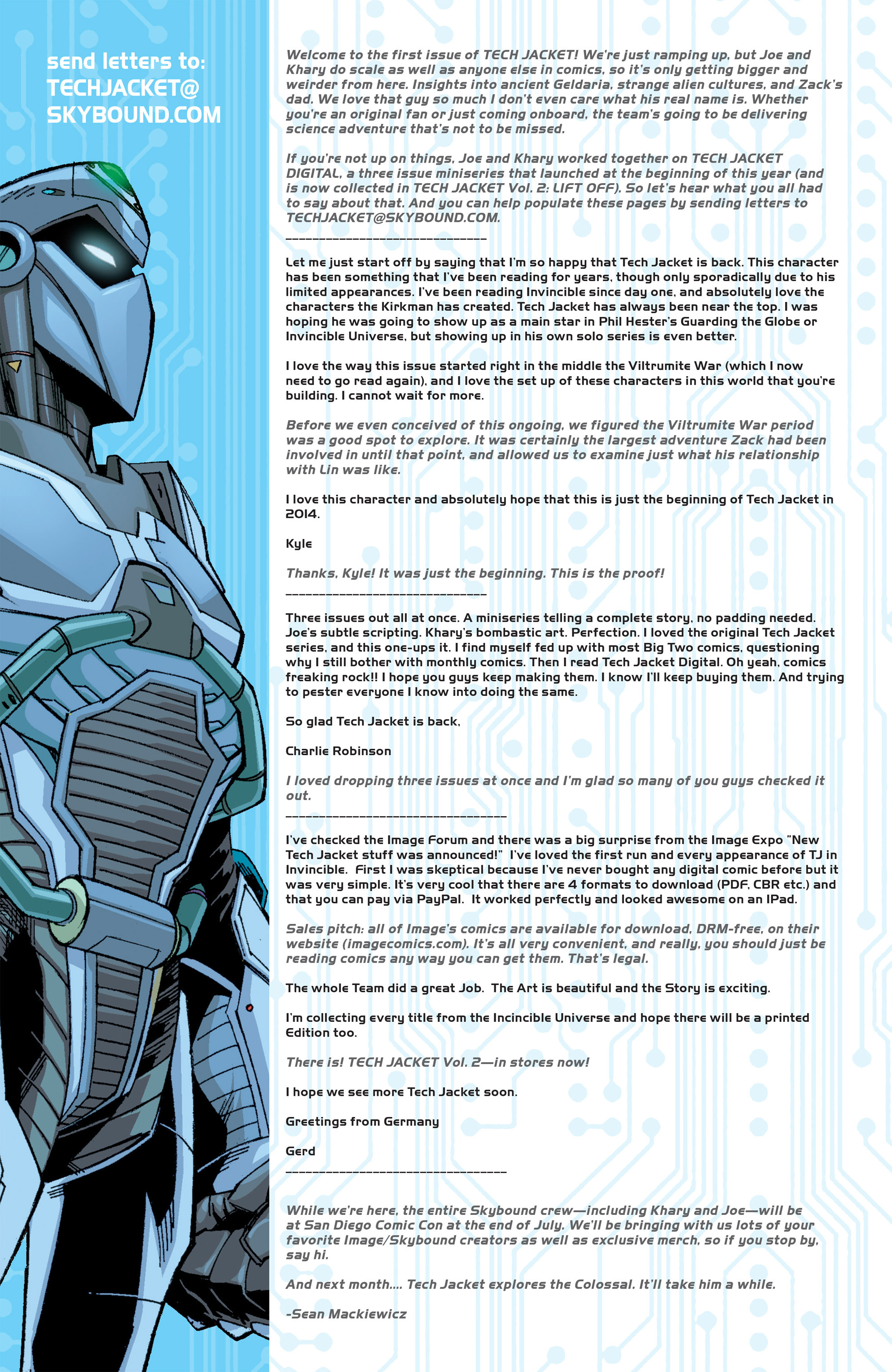 Read online Tech Jacket (2014) comic -  Issue #1 - 25