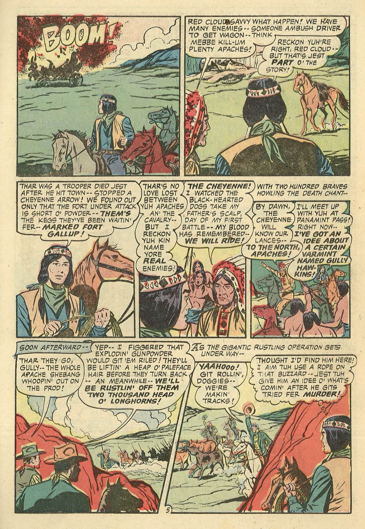 Read online Hooded Horseman comic -  Issue #27 - 31