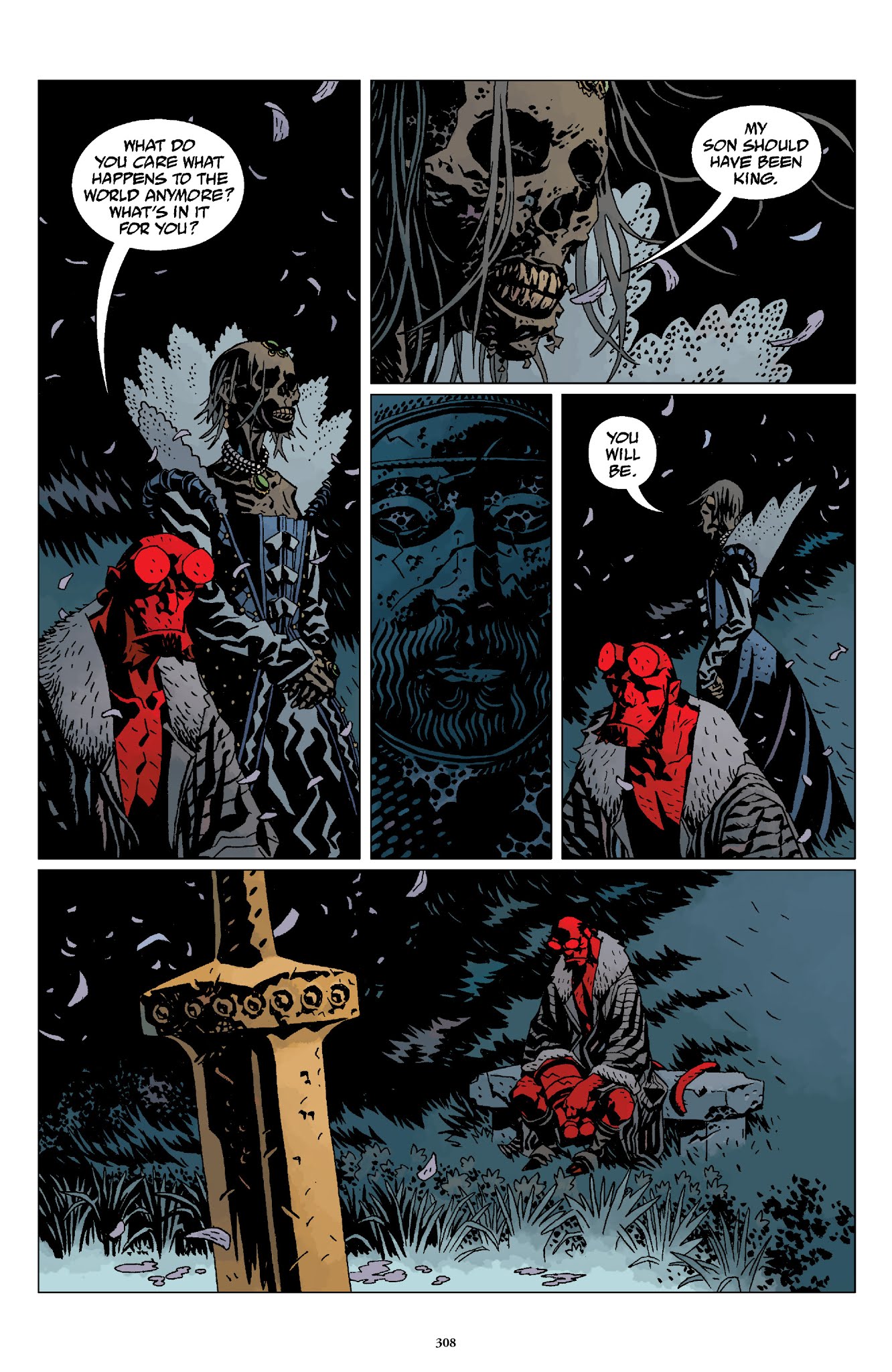 Read online Hellboy Omnibus comic -  Issue # TPB 3 (Part 4) - 9