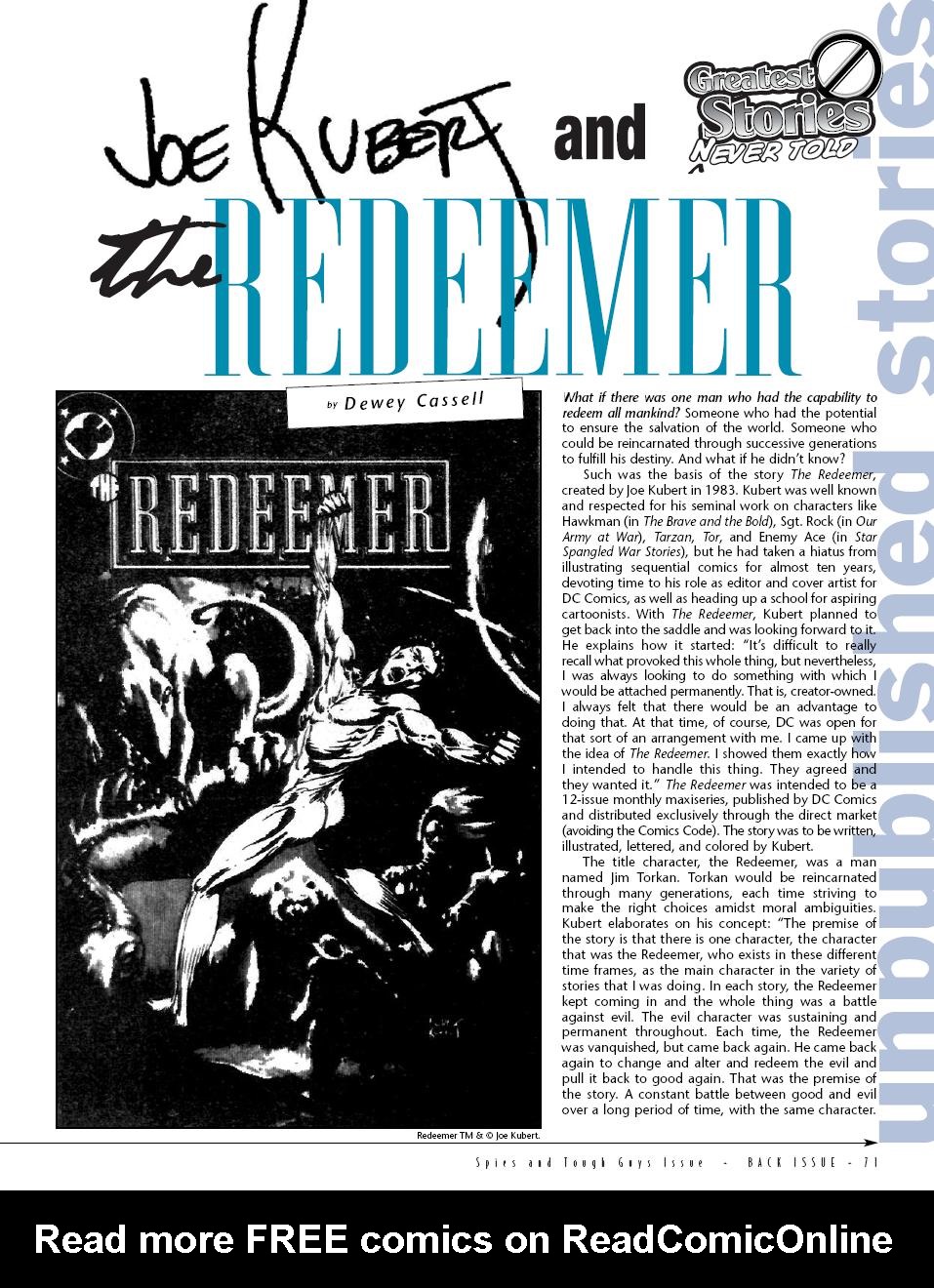 Read online Back Issue comic -  Issue #26 - 73