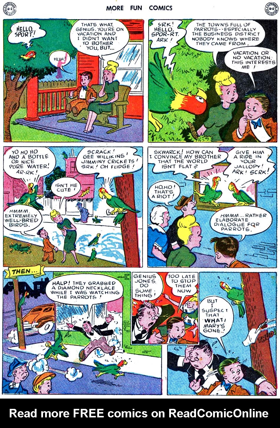 Read online More Fun Comics comic -  Issue #110 - 9