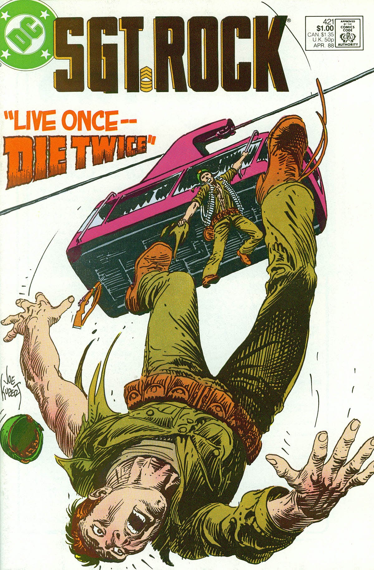 Read online Sgt. Rock comic -  Issue #421 - 1