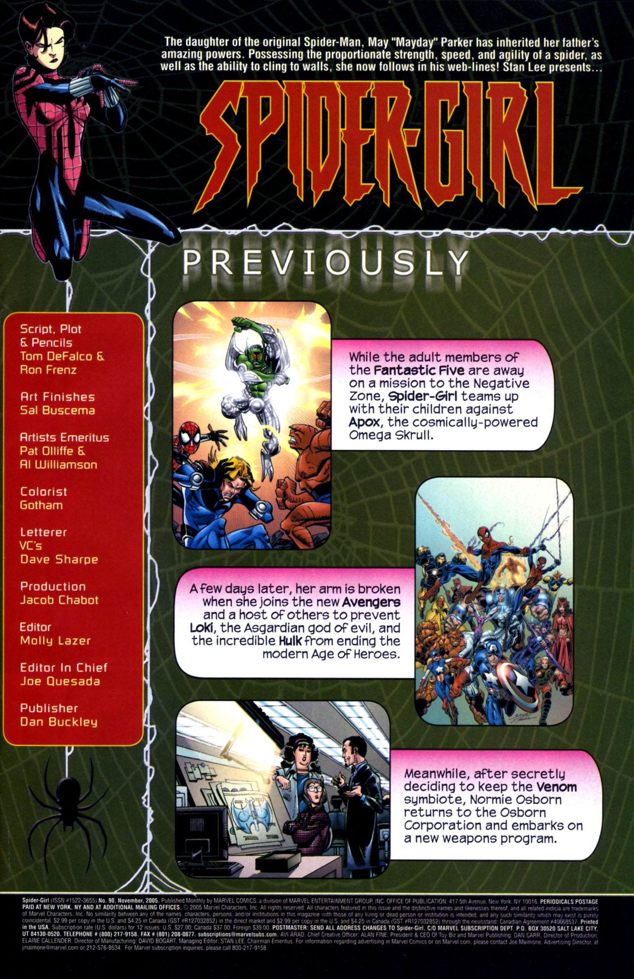 Read online Spider-Girl (1998) comic -  Issue #90 - 2