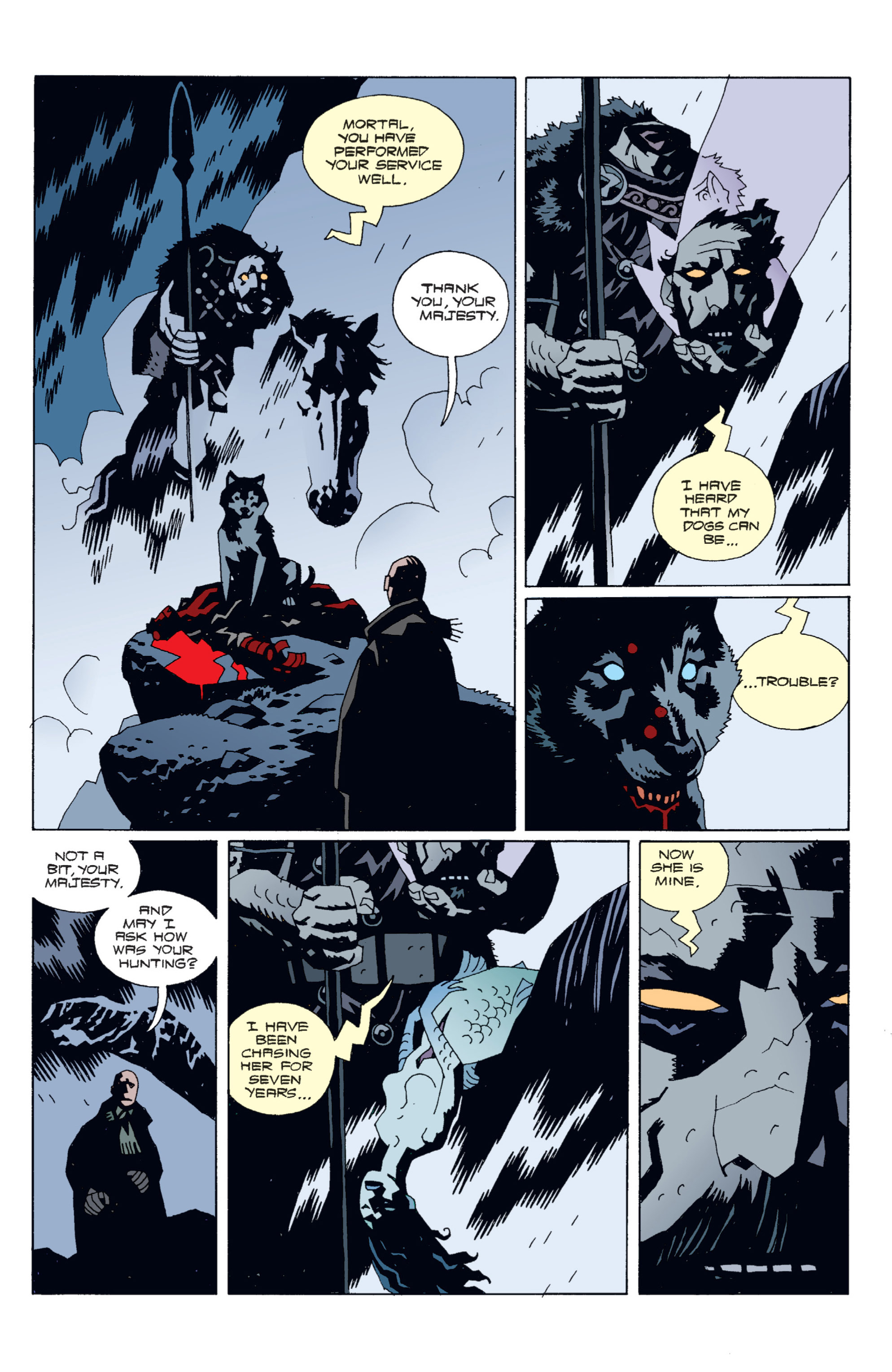 Read online Hellboy comic -  Issue #4 - 28