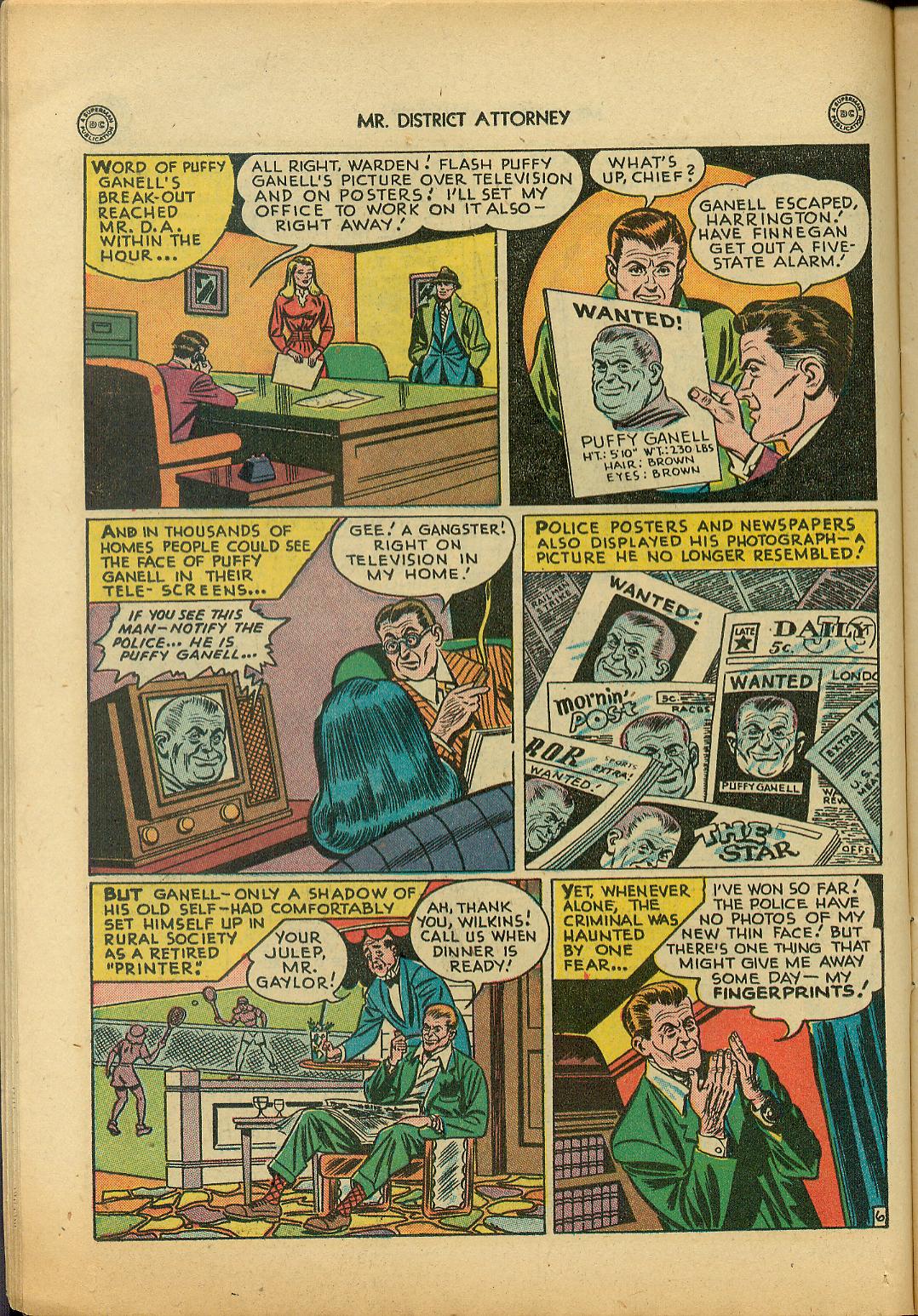 Read online Mr. District Attorney comic -  Issue #3 - 18