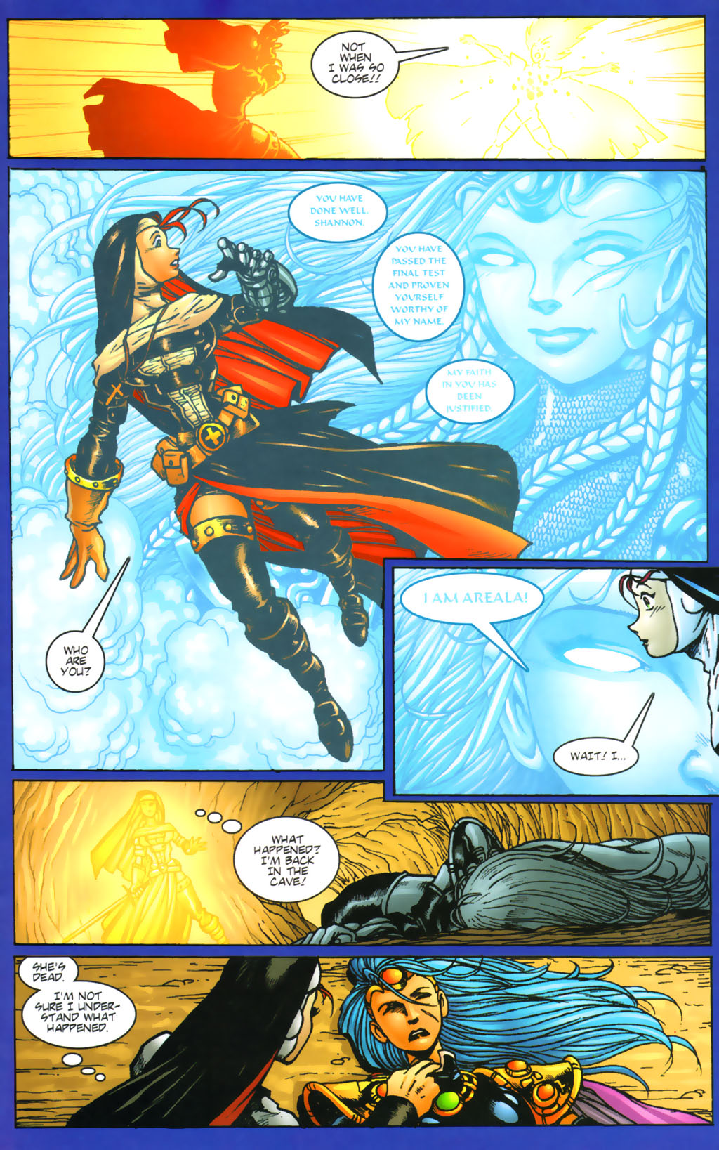 Read online Warrior Nun Areala: Resurrection comic -  Issue #3 - 17