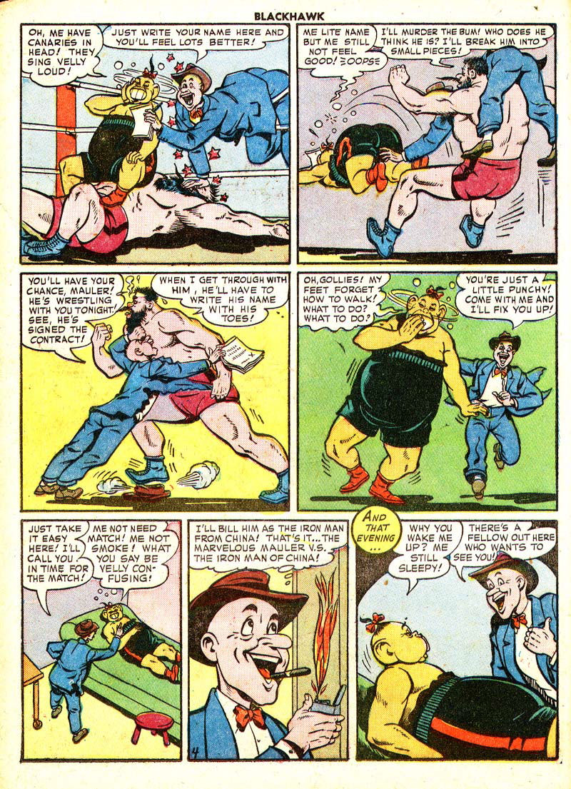 Read online Blackhawk (1957) comic -  Issue #49 - 16