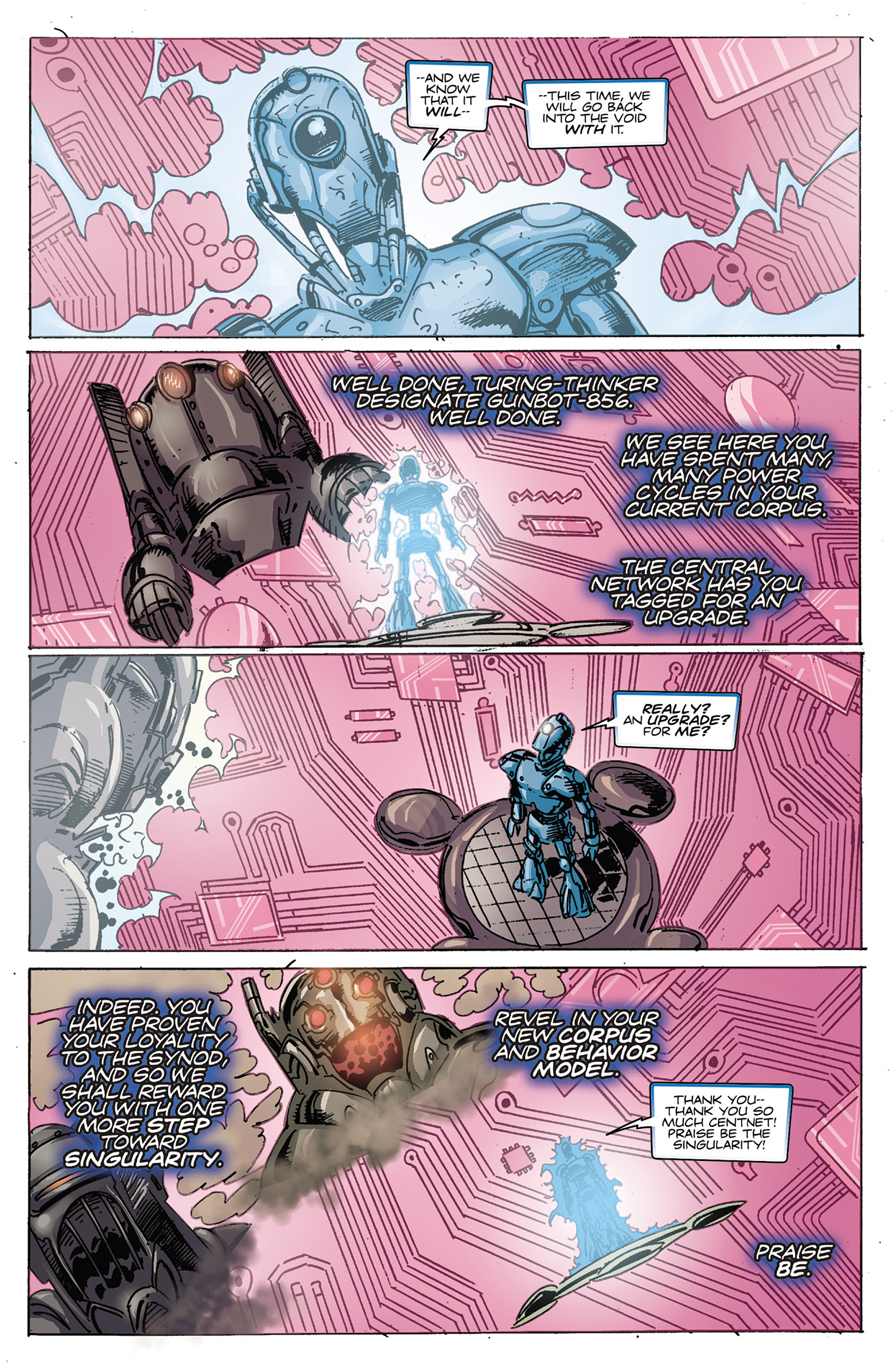 Read online Magnus Robot Fighter (2014) comic -  Issue #0 - 15