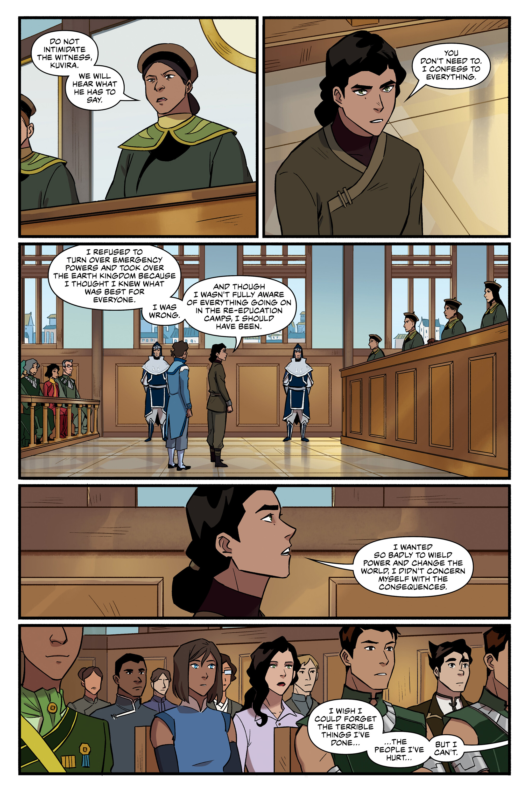 Read online Nickelodeon The Legend of Korra: Ruins of the Empire comic -  Issue # TPB 3 - 71