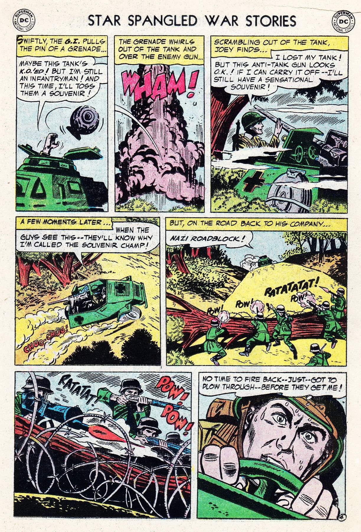 Read online Star Spangled War Stories (1952) comic -  Issue #38 - 15