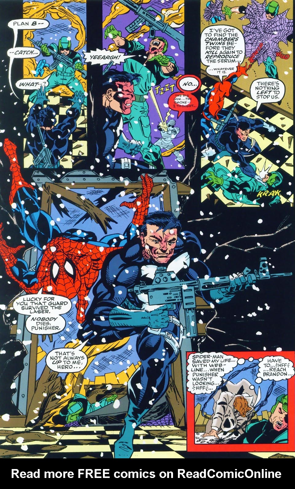 Read online Spider-Man, Punisher, Sabretooth: Designer Genes comic -  Issue # Full - 52