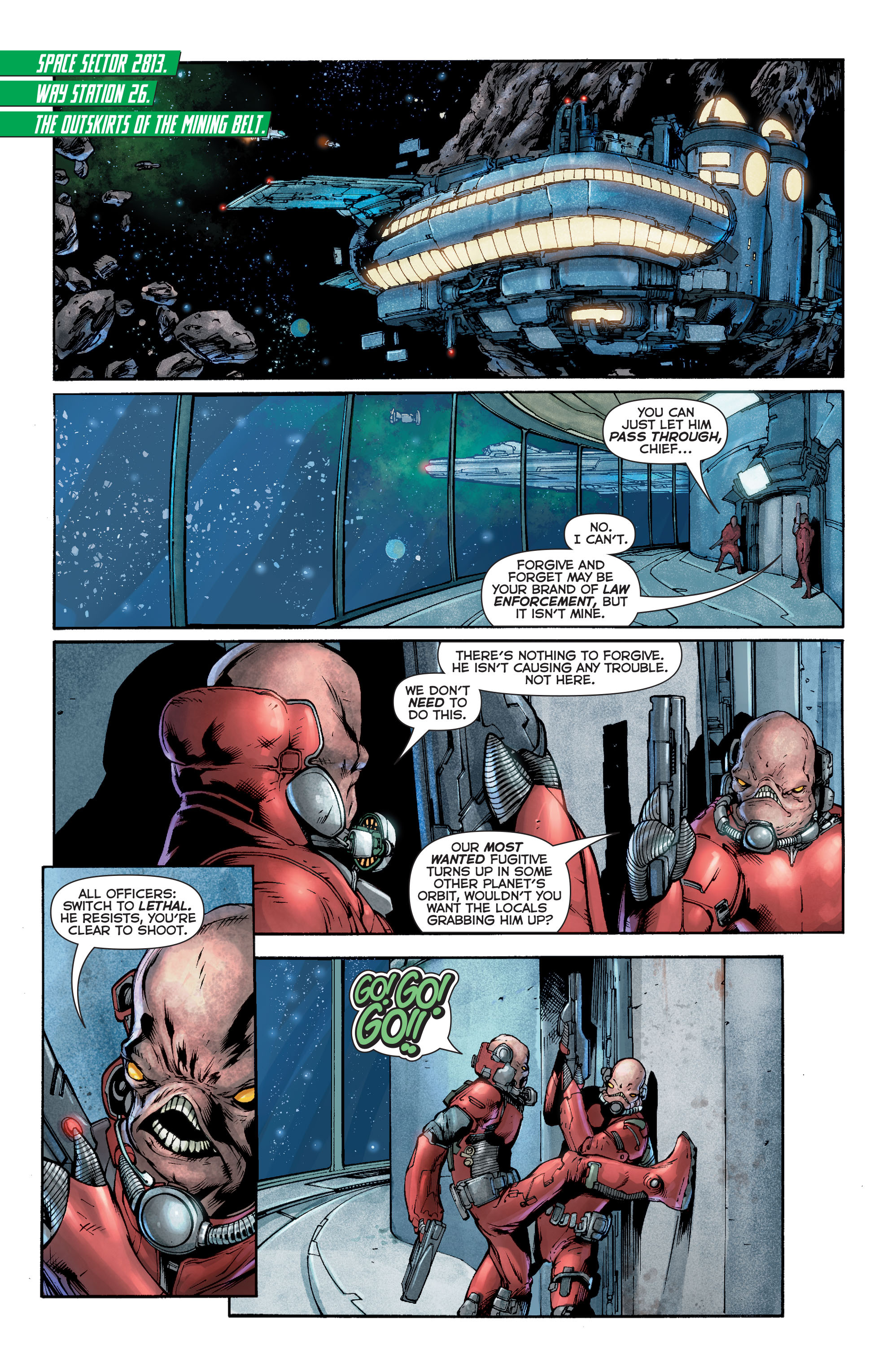 Read online DC Sneak Peek: Green Lantern: The Lost Army comic -  Issue # Full - 3