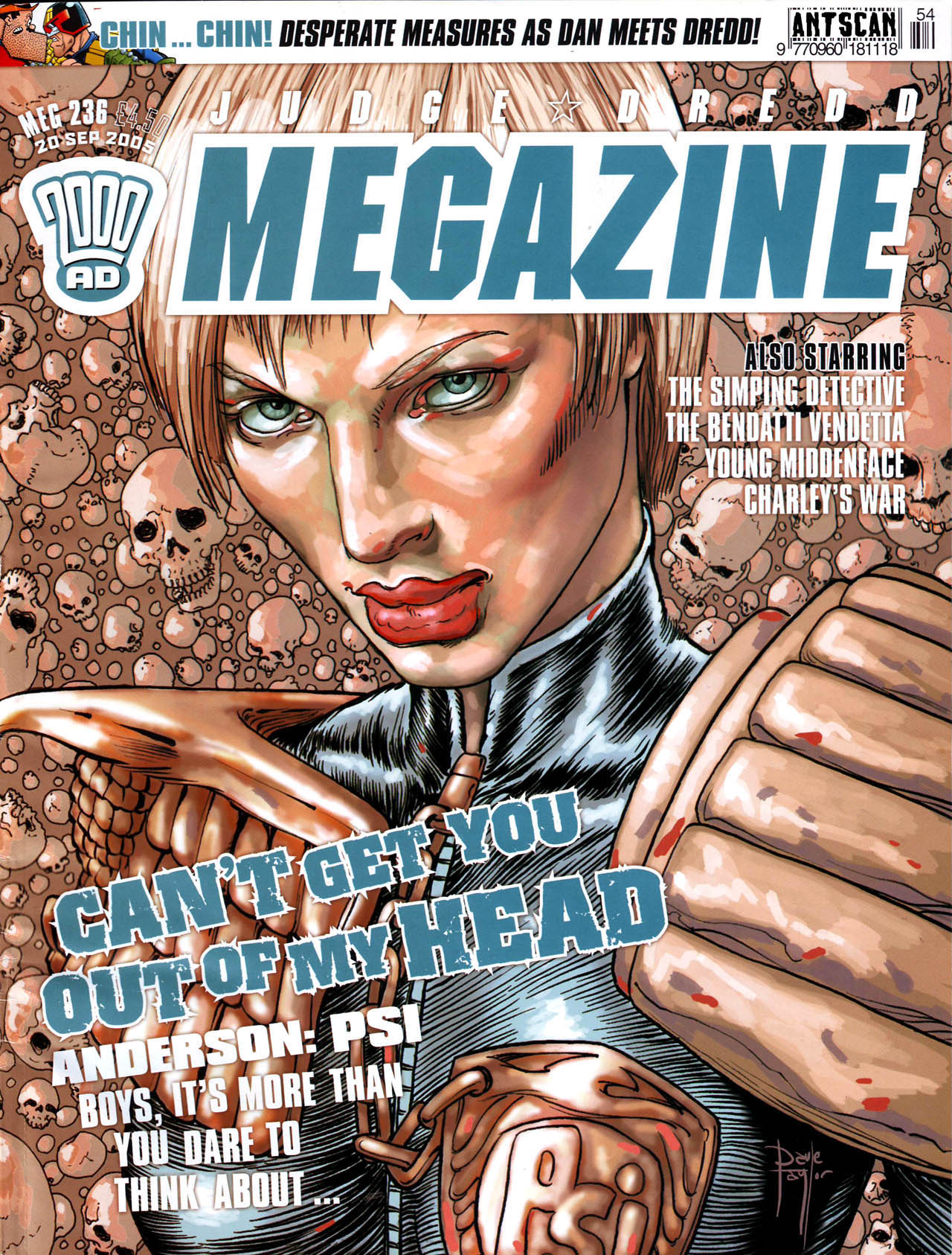 Read online Judge Dredd Megazine (Vol. 5) comic -  Issue #236 - 1