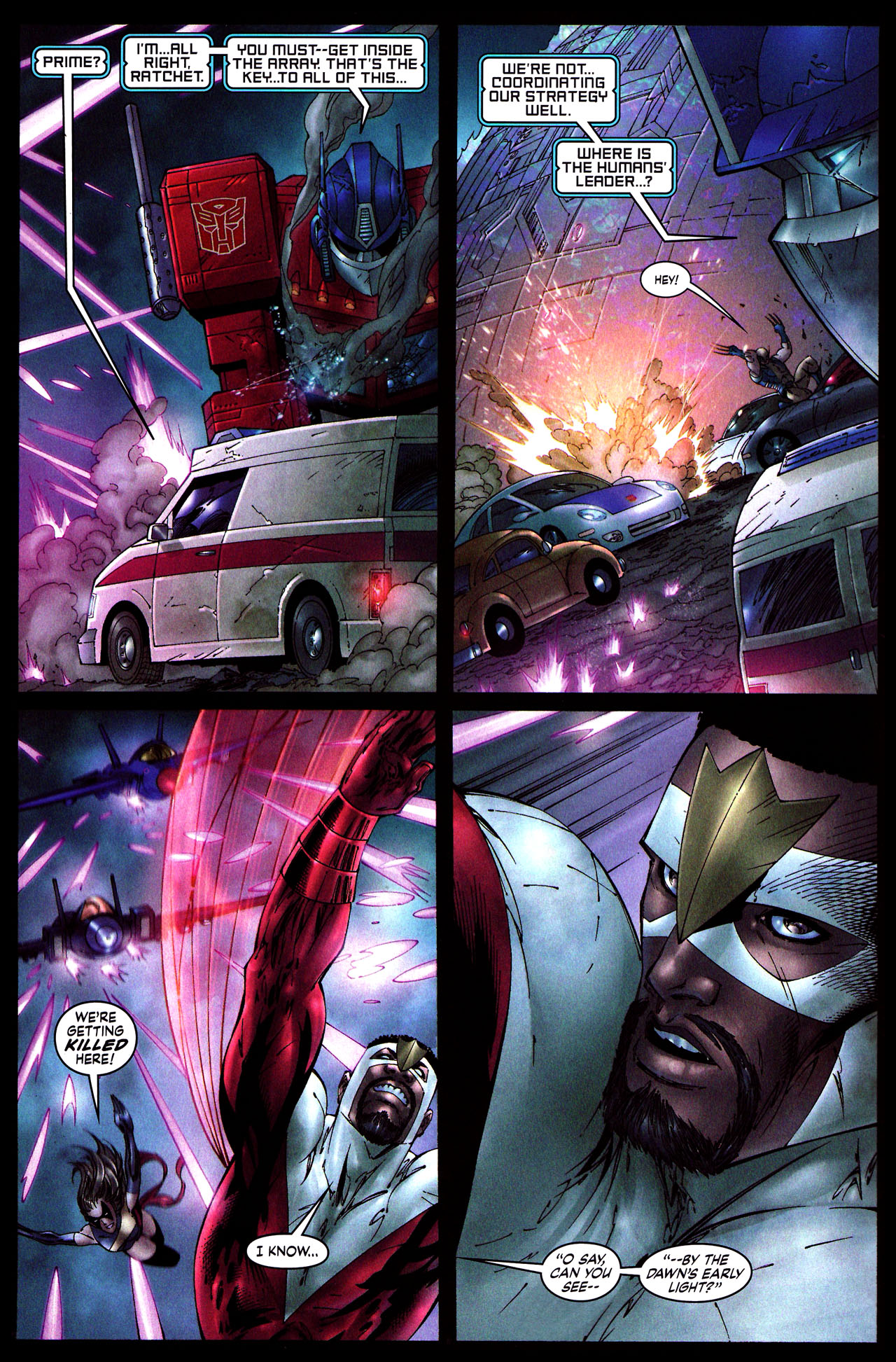 Read online New Avengers/Transformers comic -  Issue #3 - 5