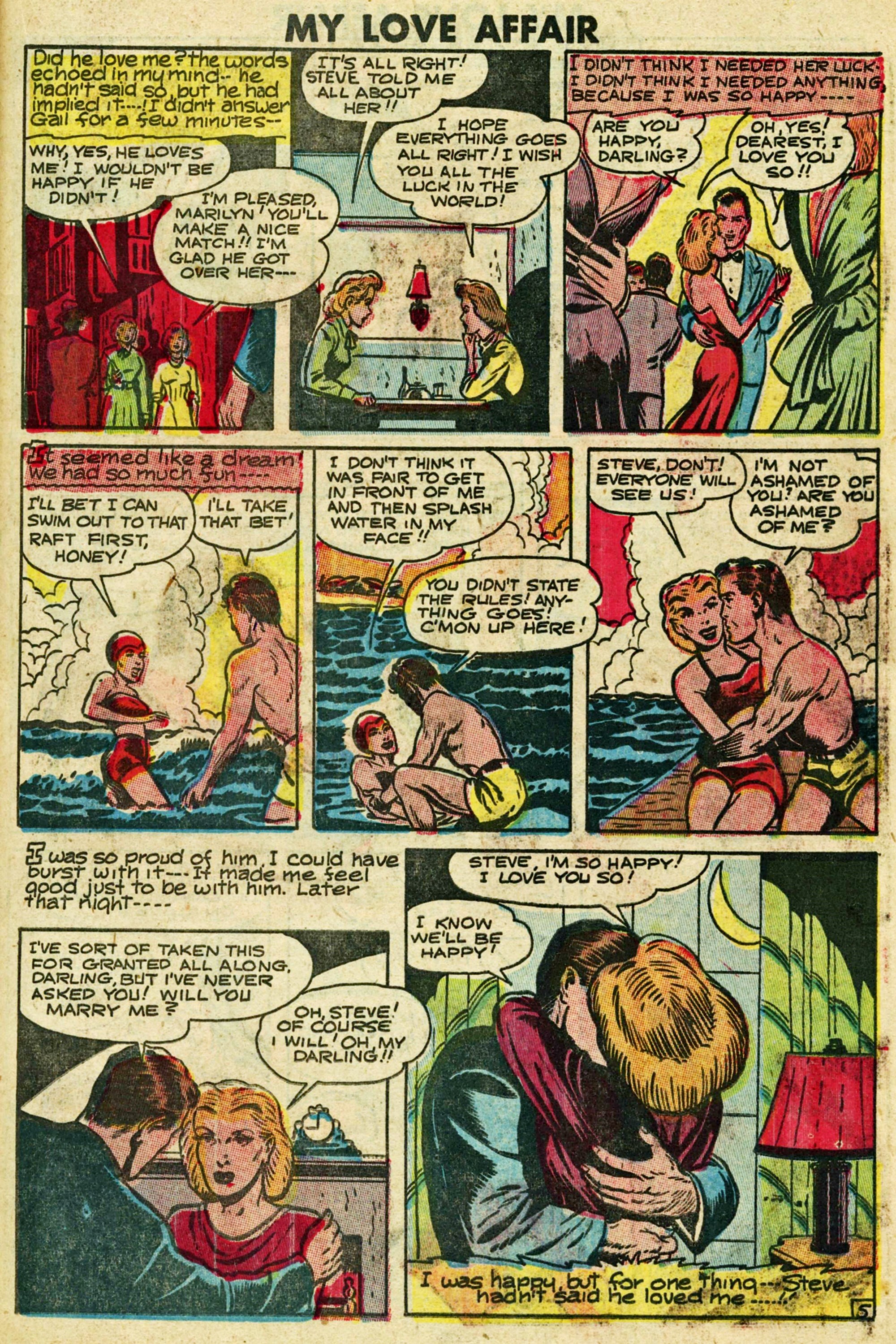 Read online My Love Affair comic -  Issue #2 - 16