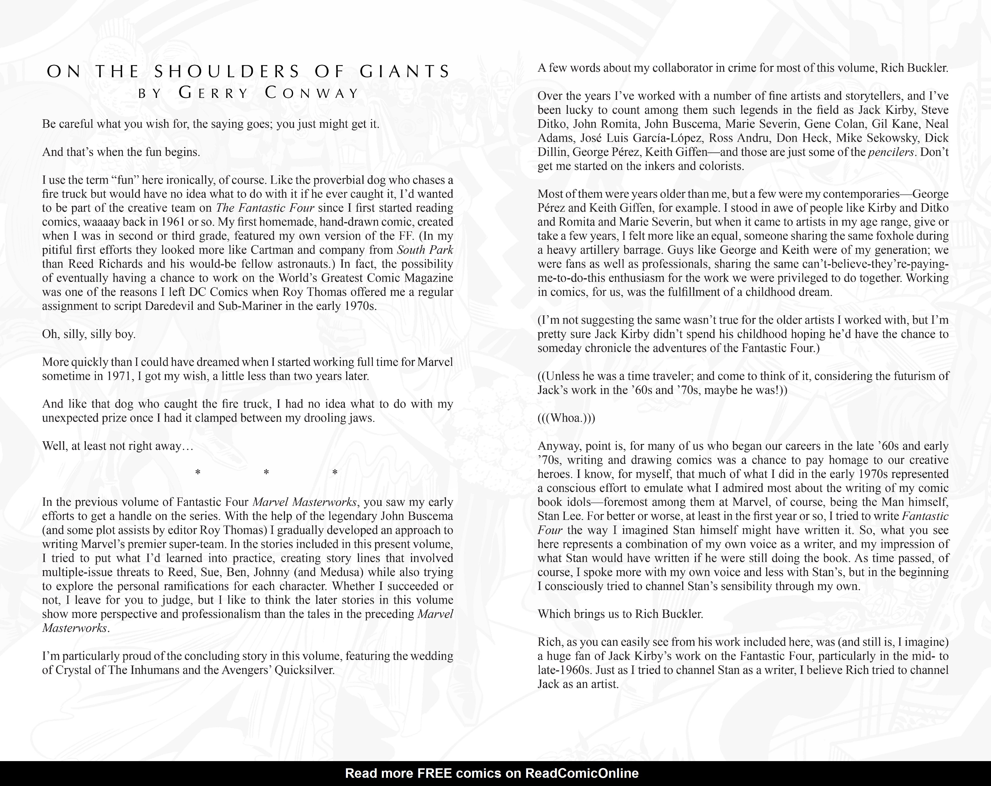 Read online Marvel Masterworks: The Fantastic Four comic -  Issue # TPB 14 (Part 1) - 5