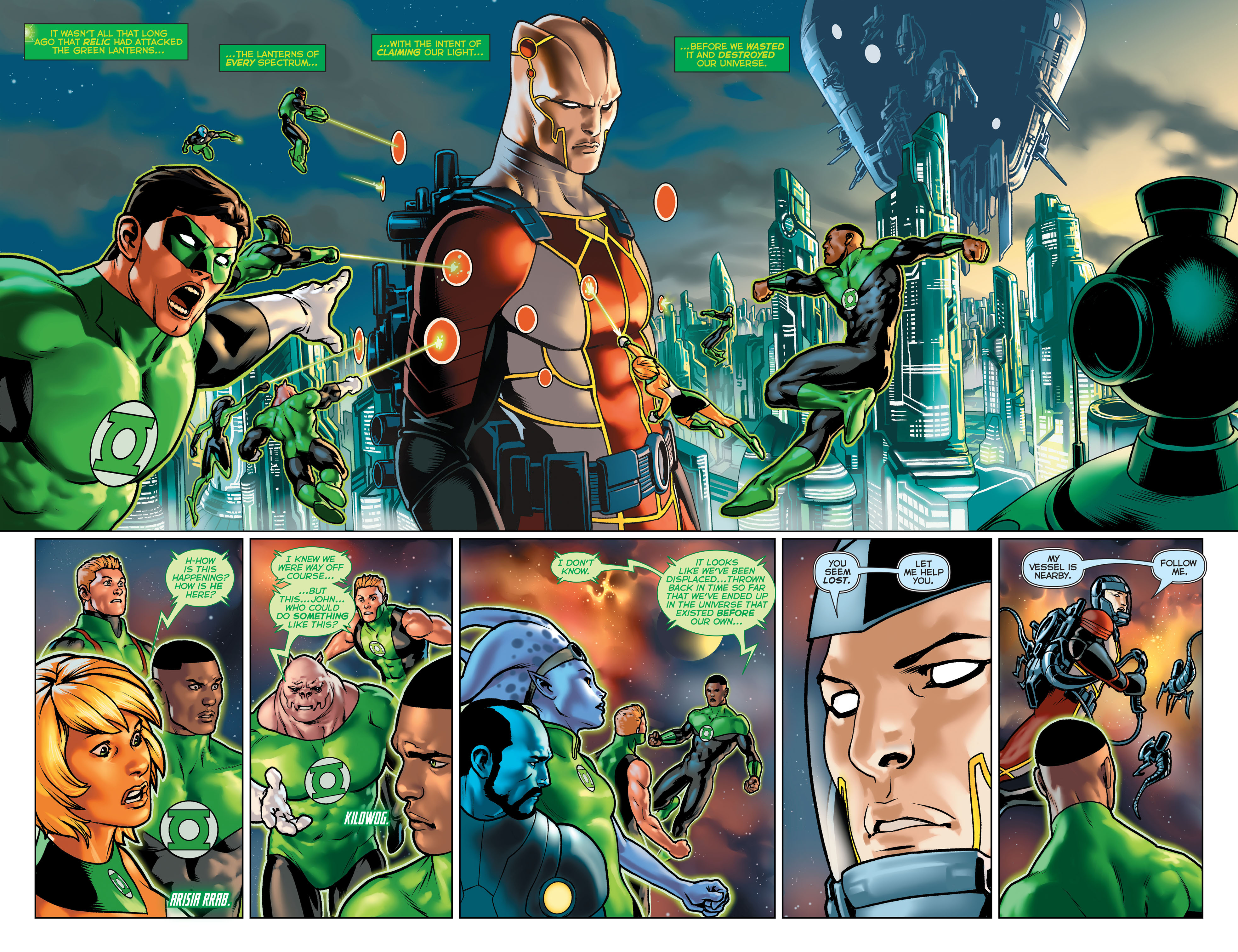 Read online Green Lantern: Lost Army comic -  Issue #3 - 5