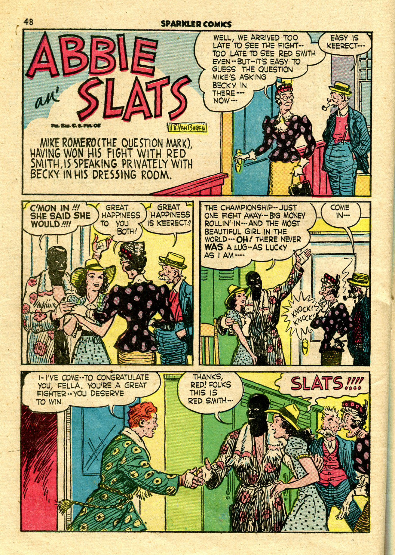 Read online Sparkler Comics comic -  Issue #22 - 46