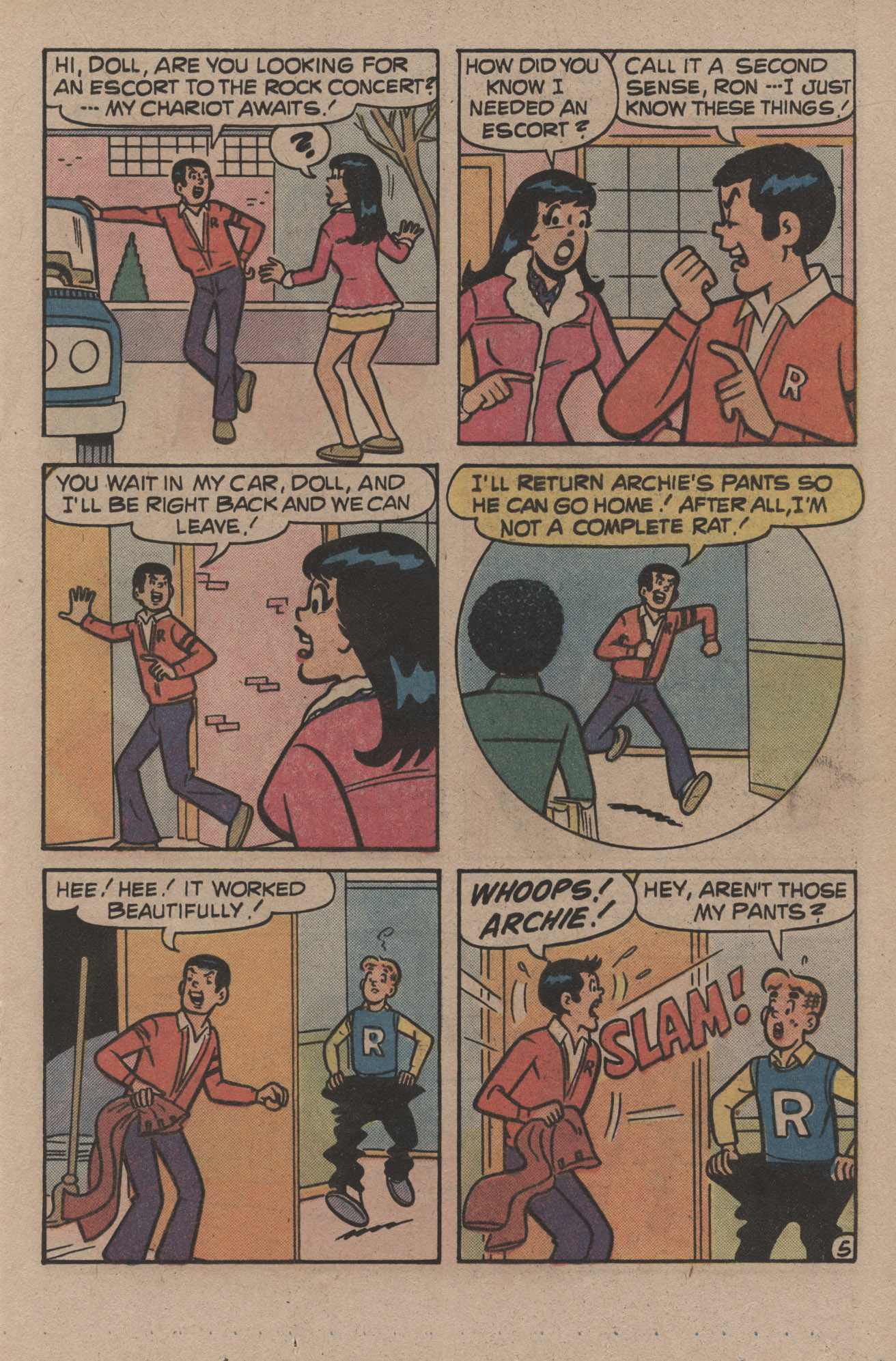 Read online Reggie and Me (1966) comic -  Issue #96 - 17