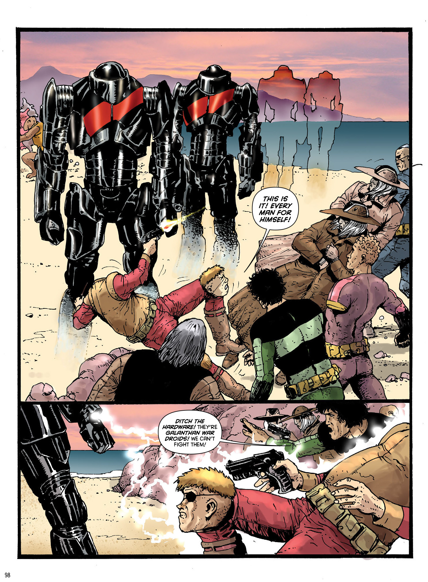 Read online Strontium Dog: Repo Men comic -  Issue # TPB - 100