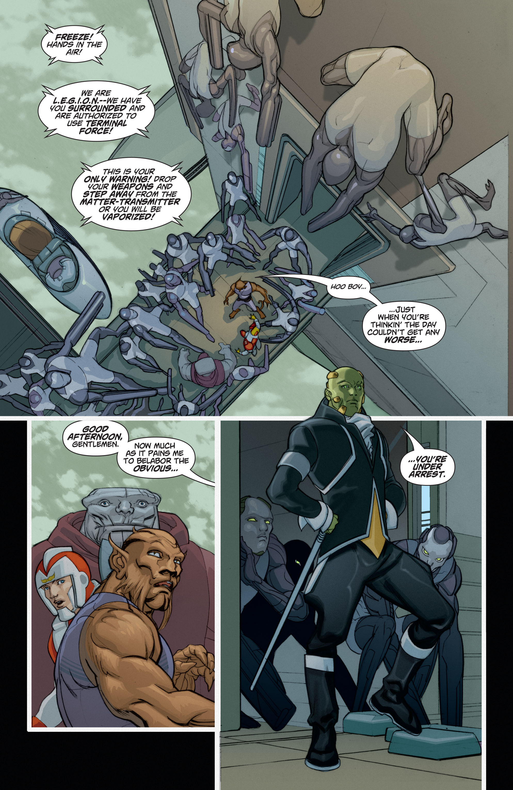 Read online Adam Strange (2004) comic -  Issue #6 - 13