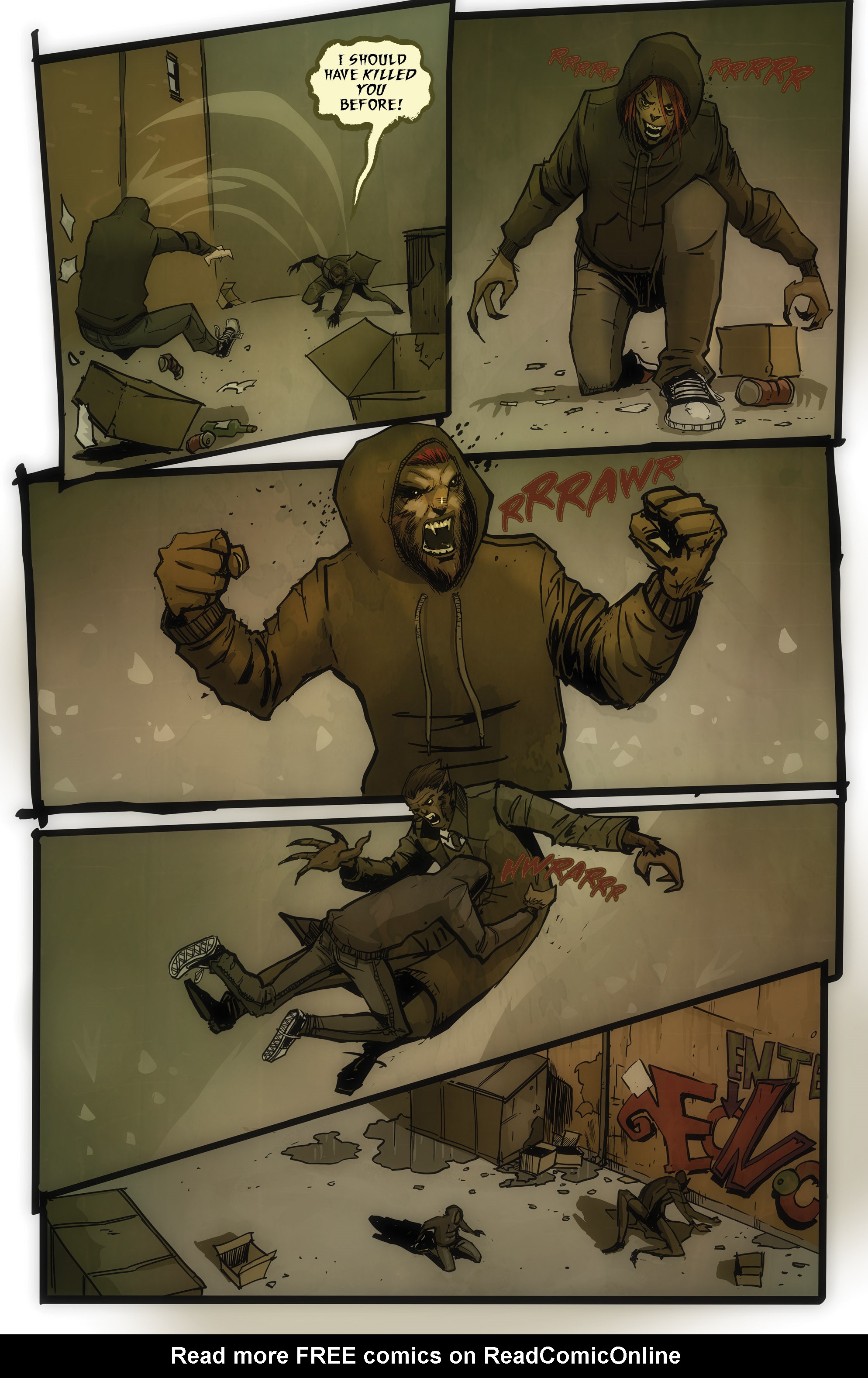 Read online John Carpenter Presents Storm Kids: Monica Bleue: A Werewolf Story comic -  Issue #4 - 11