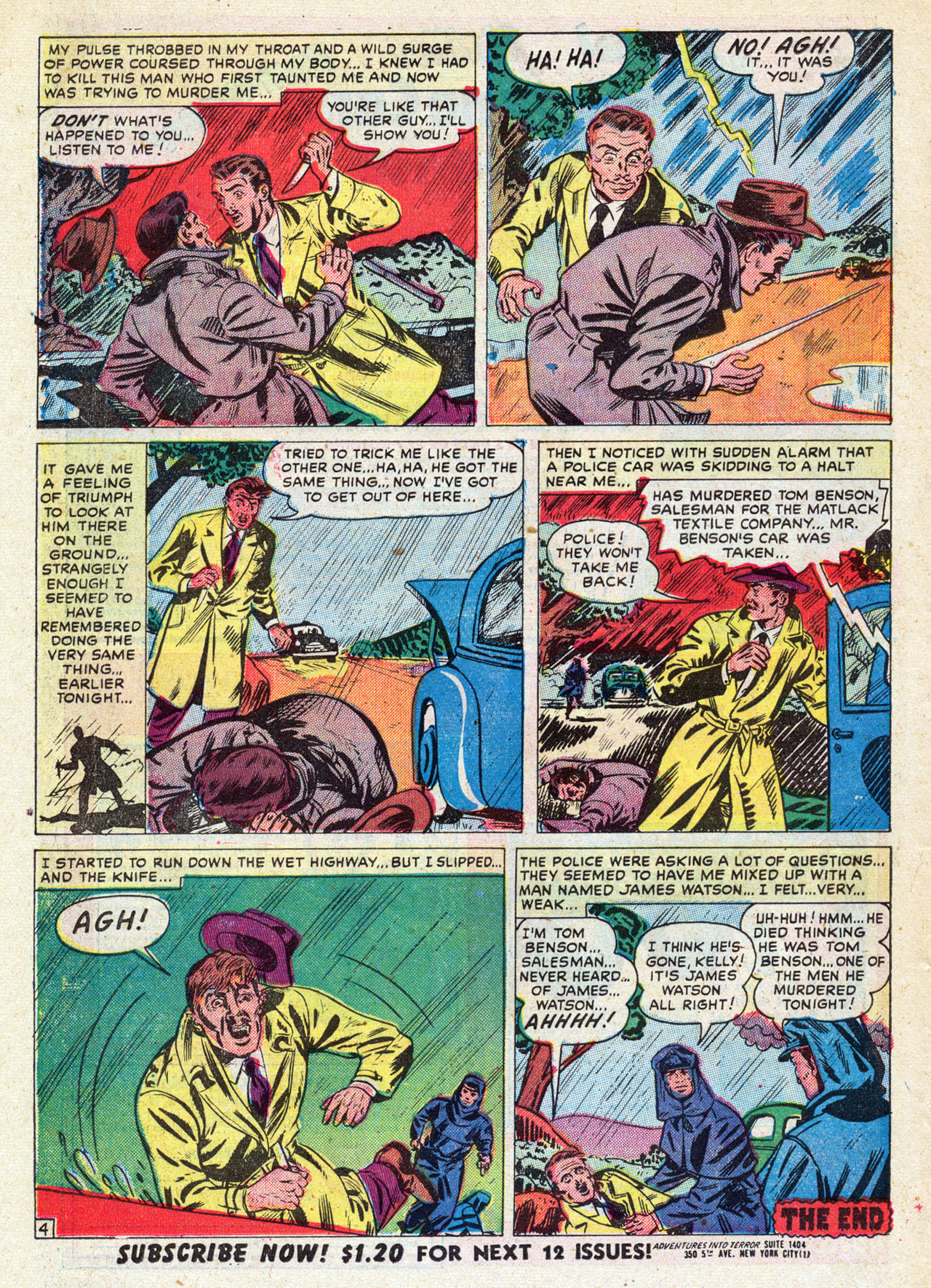 Read online Adventures into Terror comic -  Issue #5 - 26