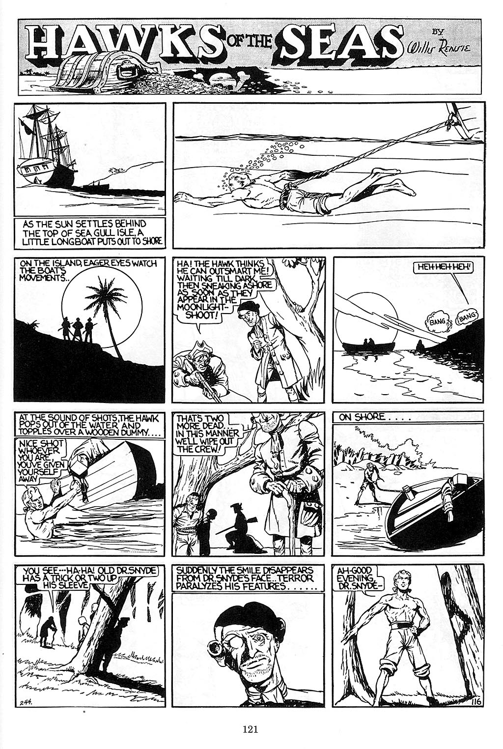 Read online Will Eisner's Hawks of the Seas comic -  Issue # TPB - 122