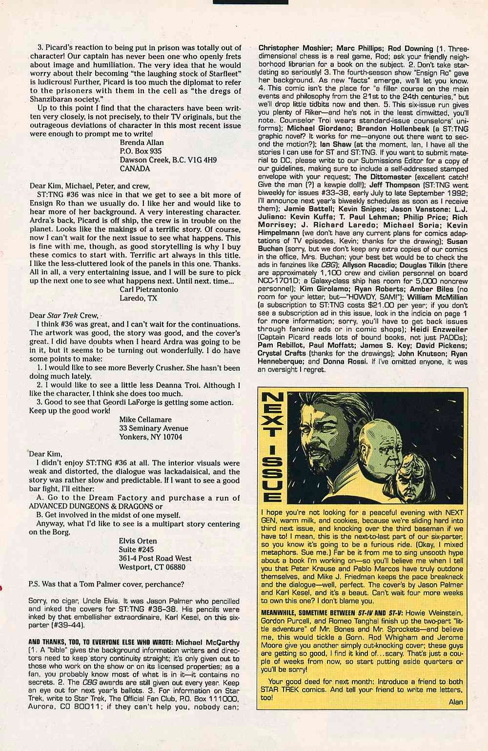 Read online Star Trek: The Next Generation (1989) comic -  Issue #42 - 27