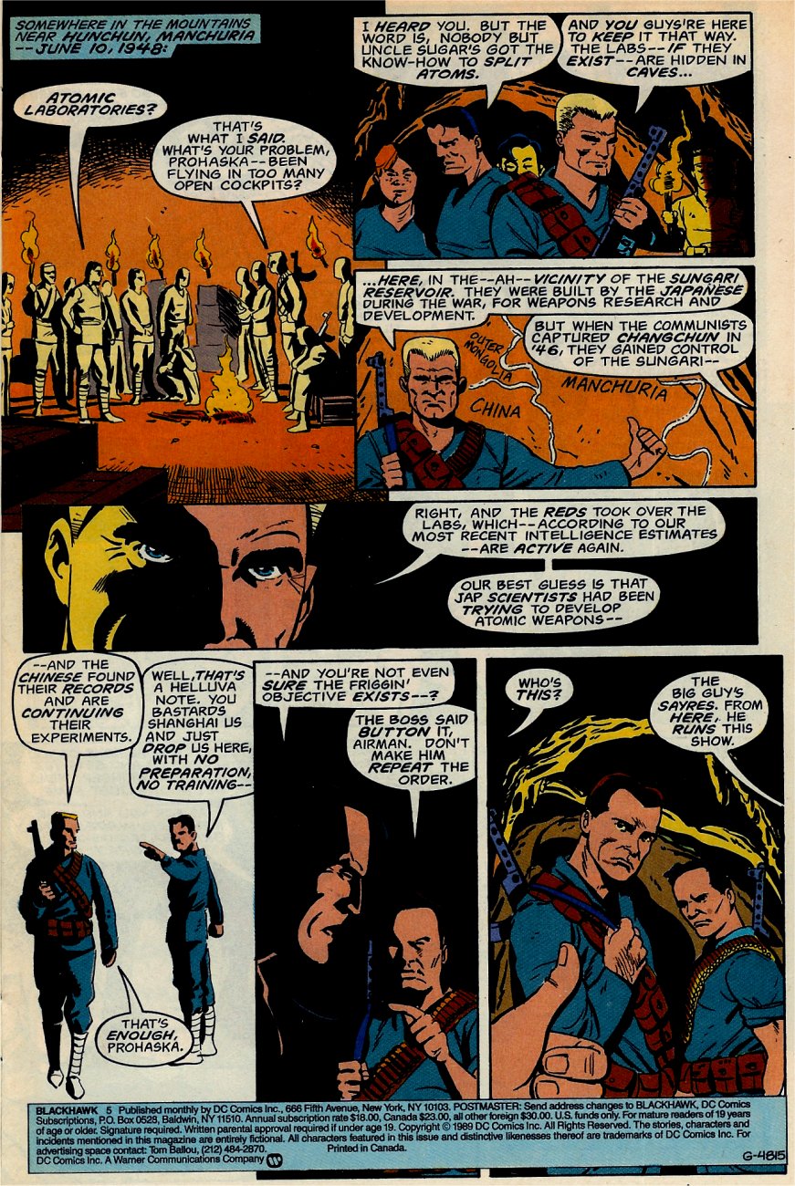 Blackhawk (1989) Issue #5 #6 - English 2