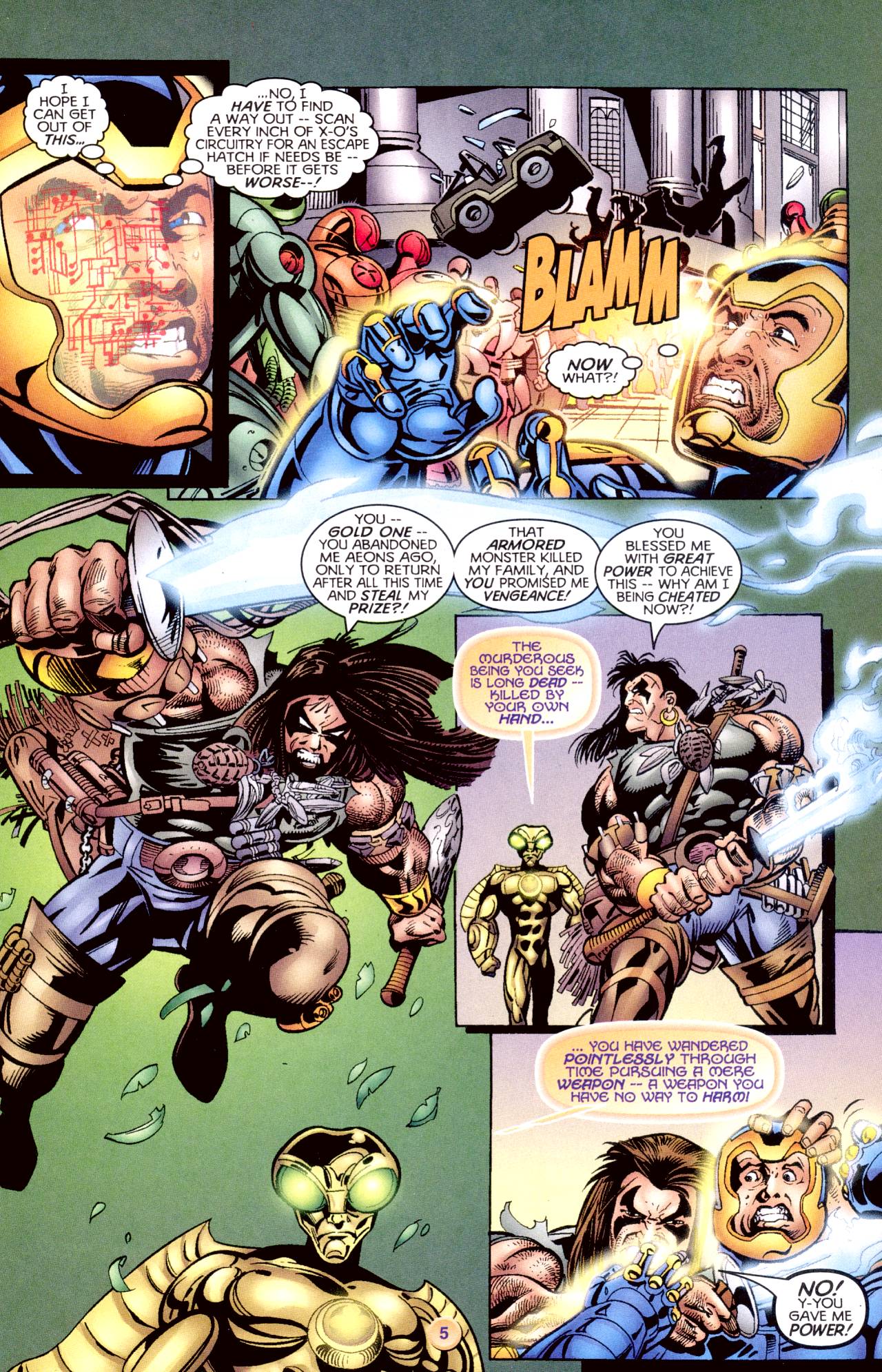 Read online X-O Manowar (1996) comic -  Issue #13 - 6