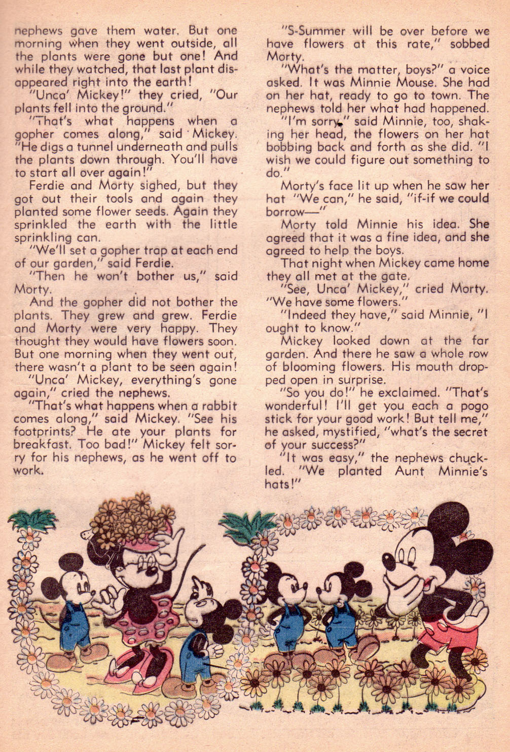 Read online Walt Disney's Comics and Stories comic -  Issue #69 - 35