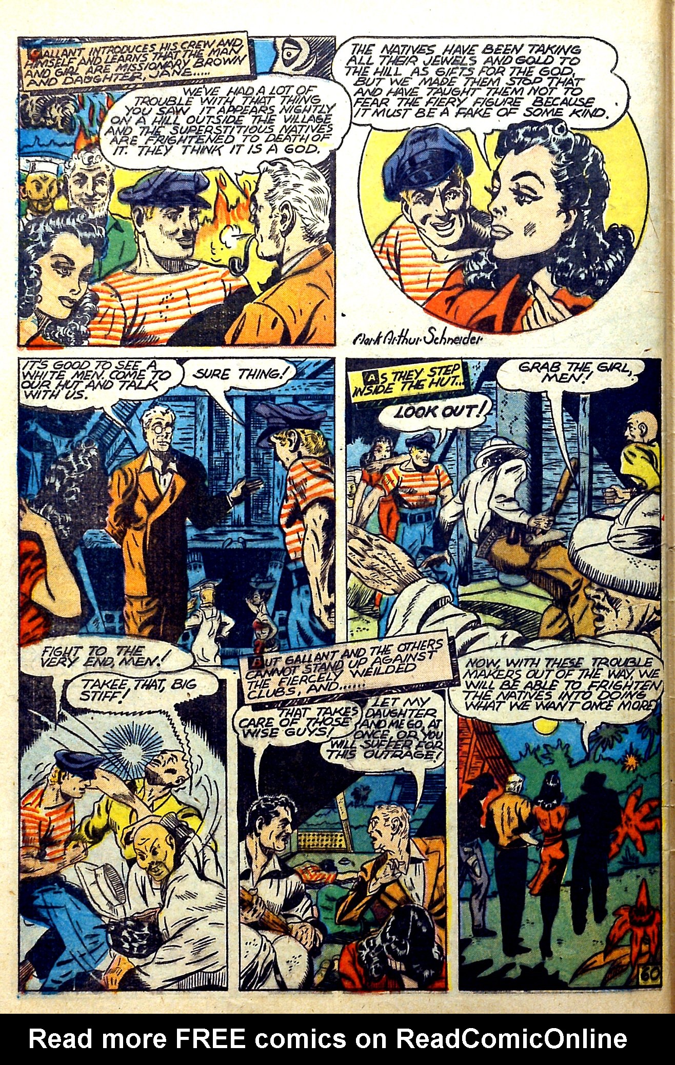 Read online Super-Mystery Comics comic -  Issue #8 - 62